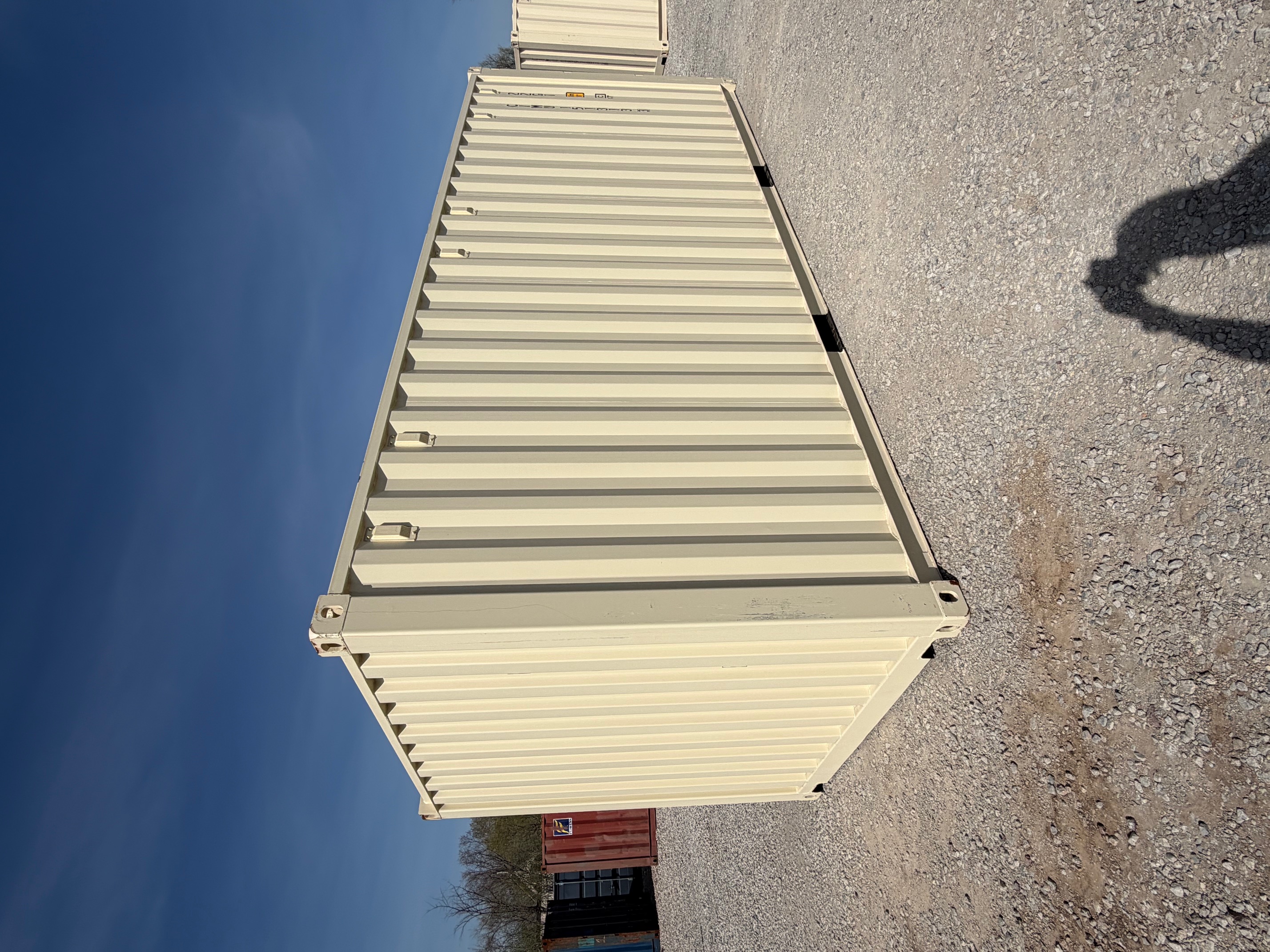 Rear corner view of the product