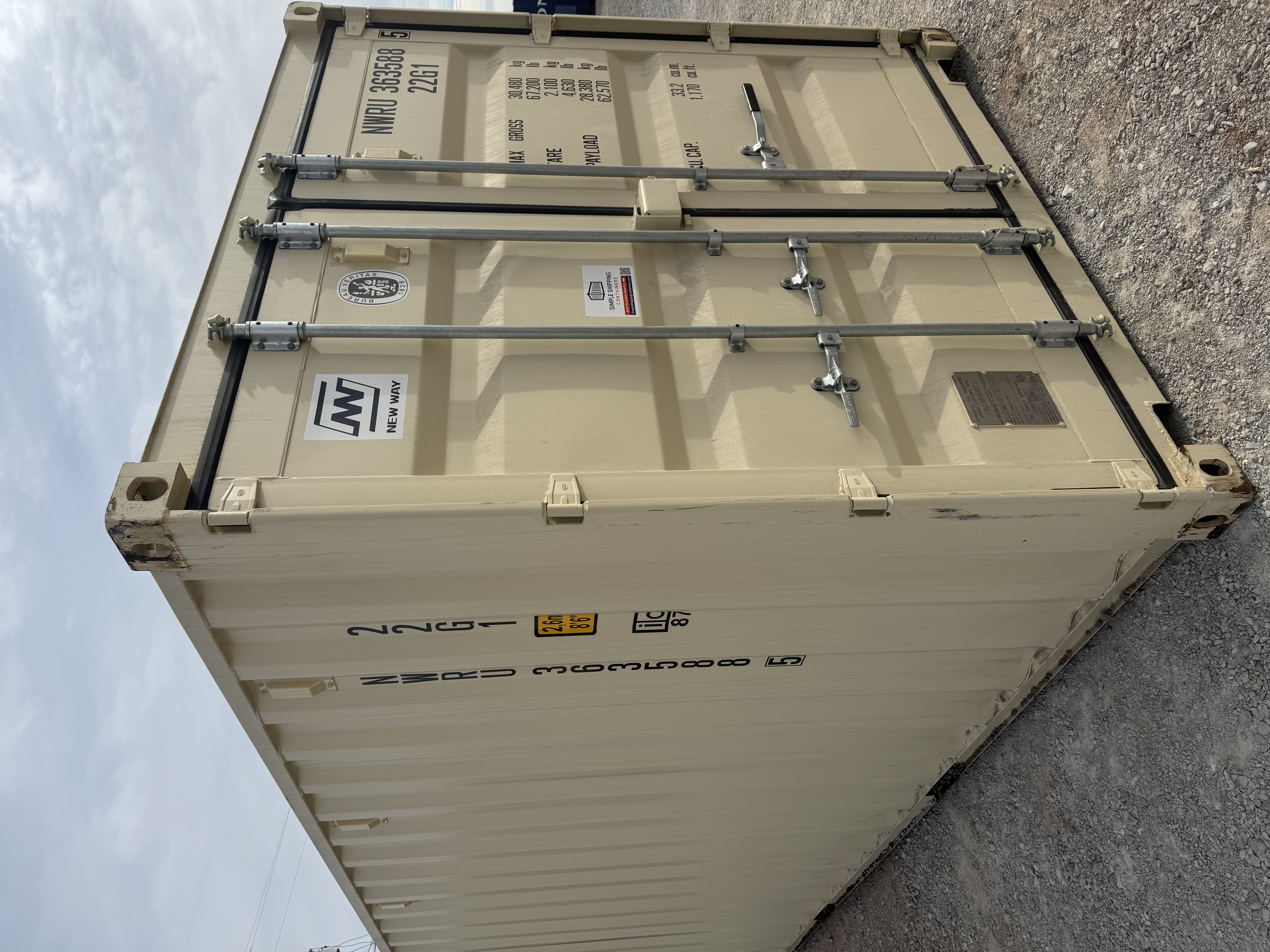 Front view of the product