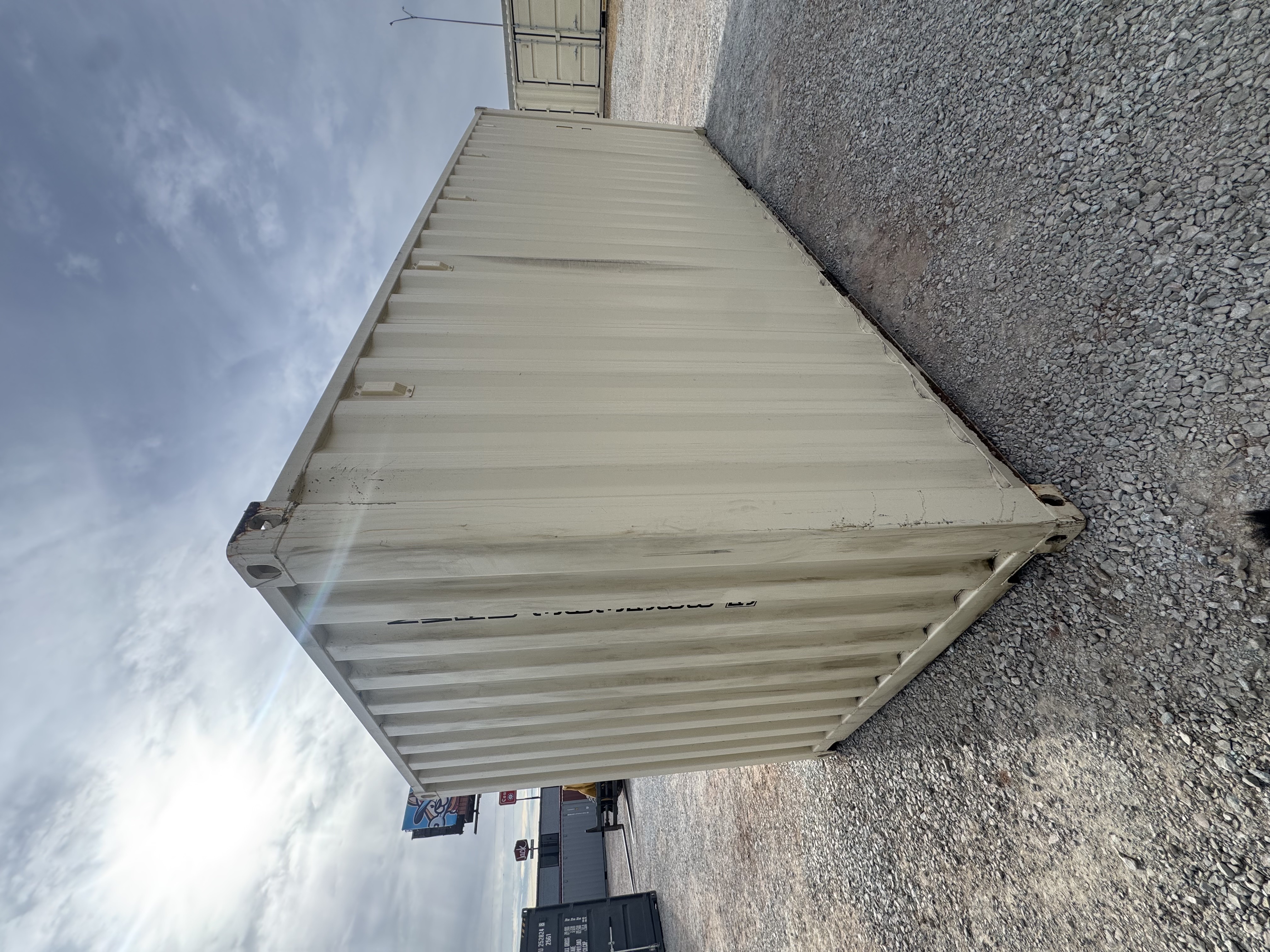 Rear corner view of the product