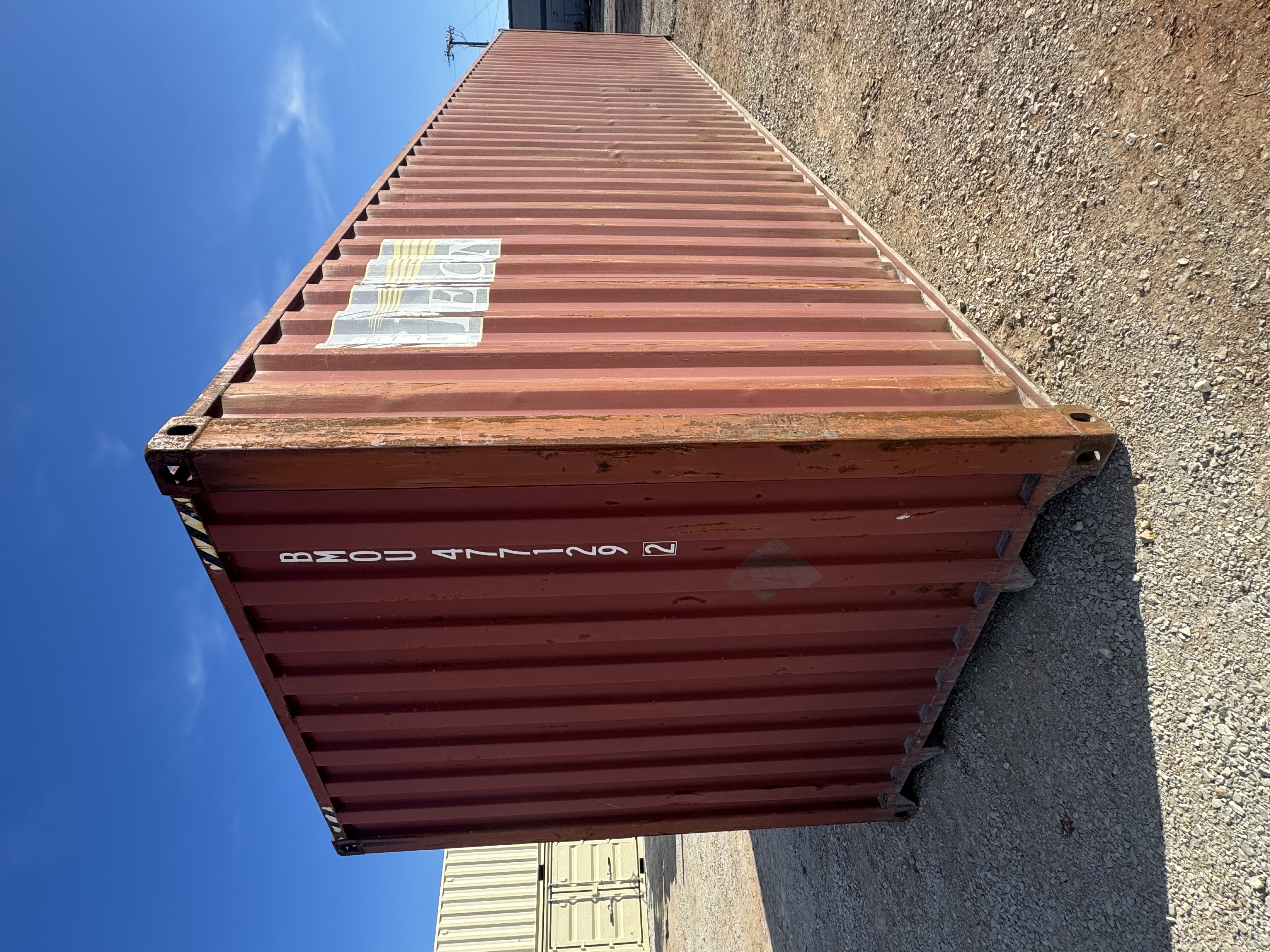 Front corner view of the product