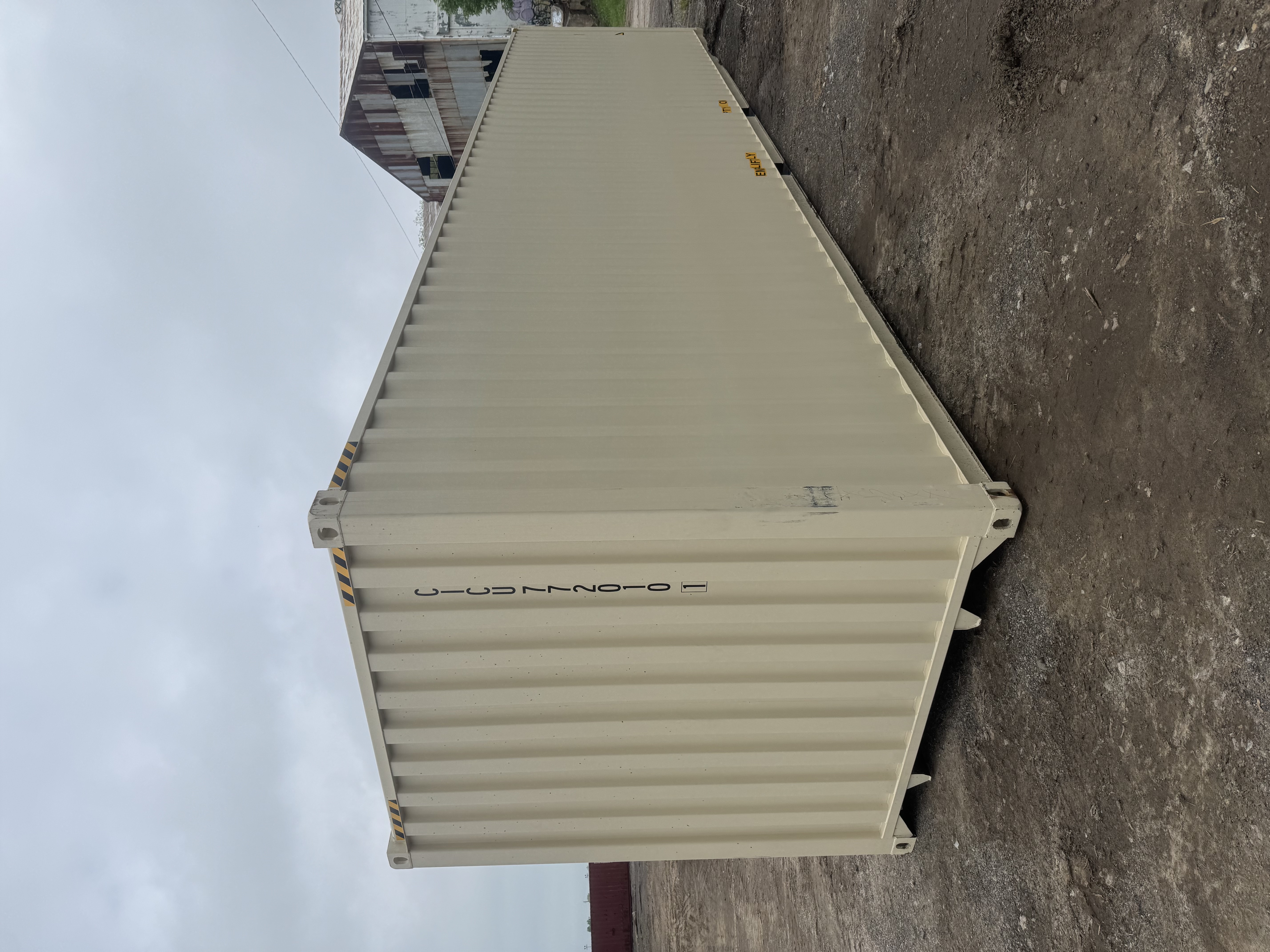 Rear corner view of the product