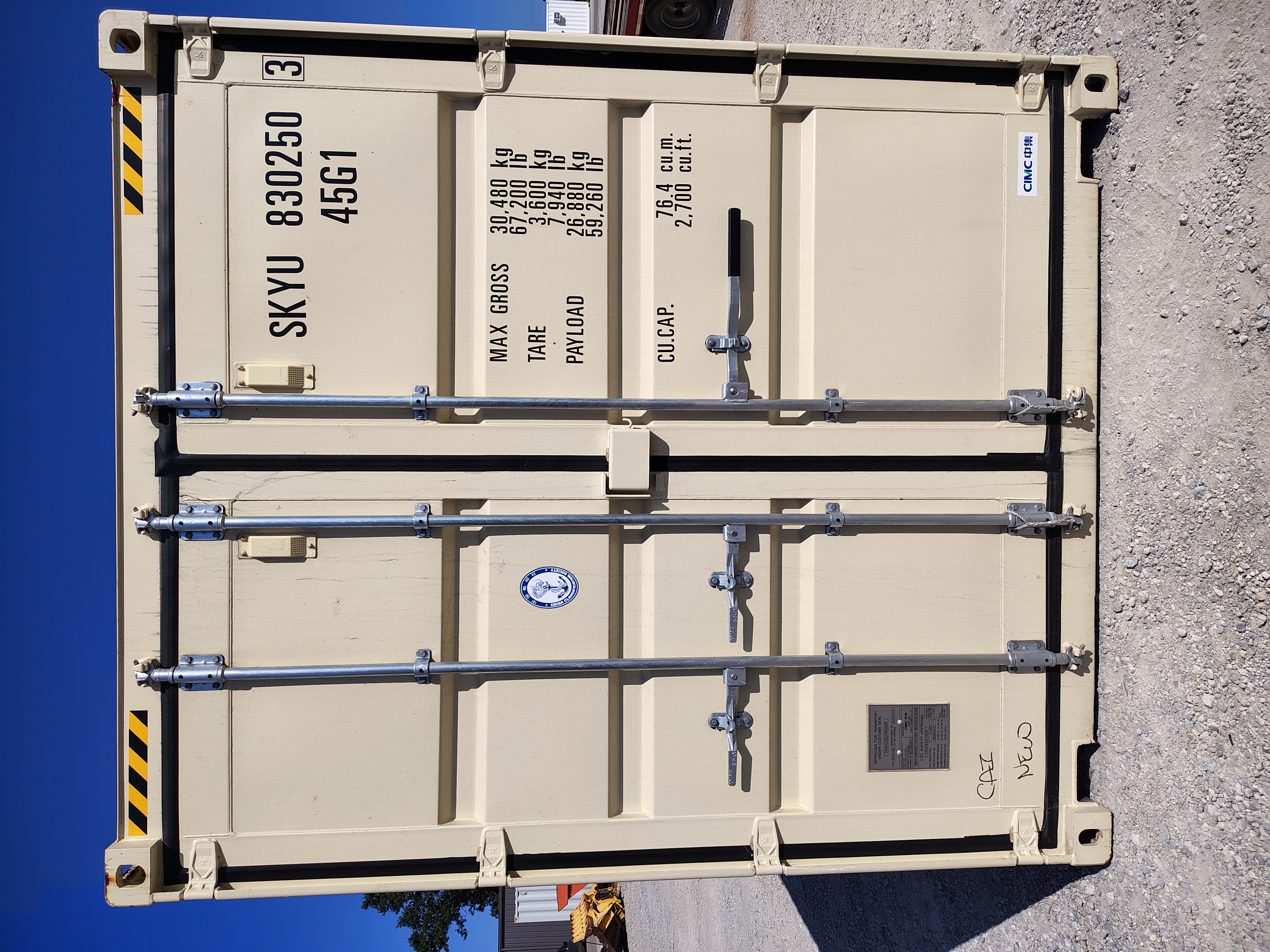Front view of the product