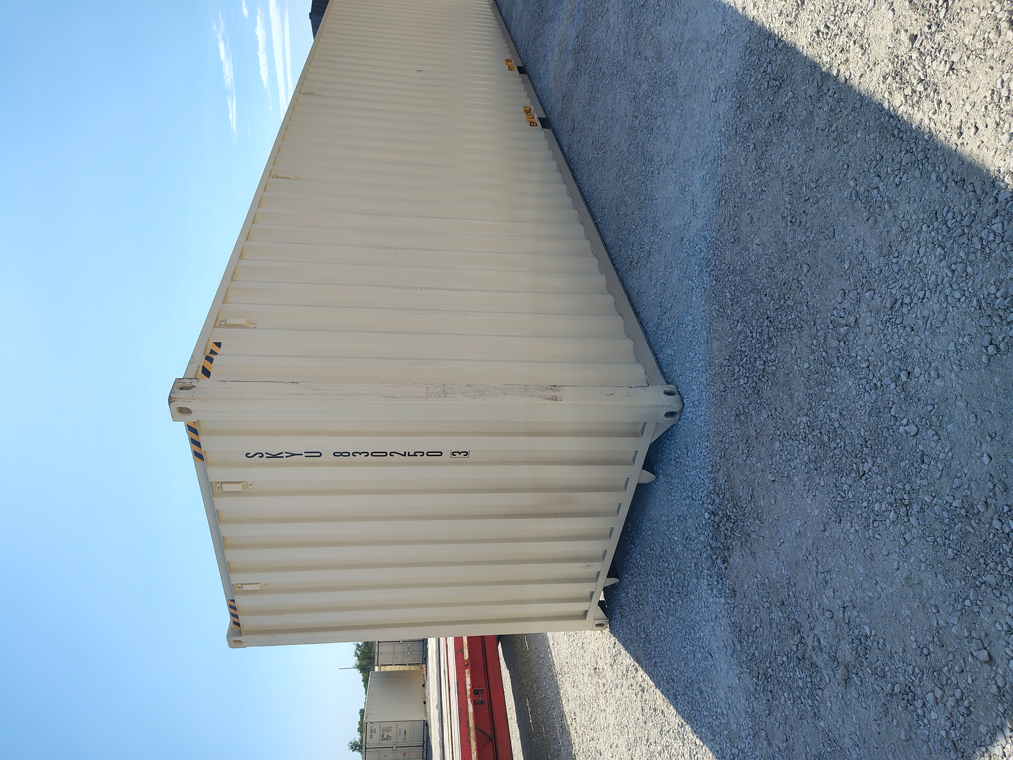 Rear corner view of the product