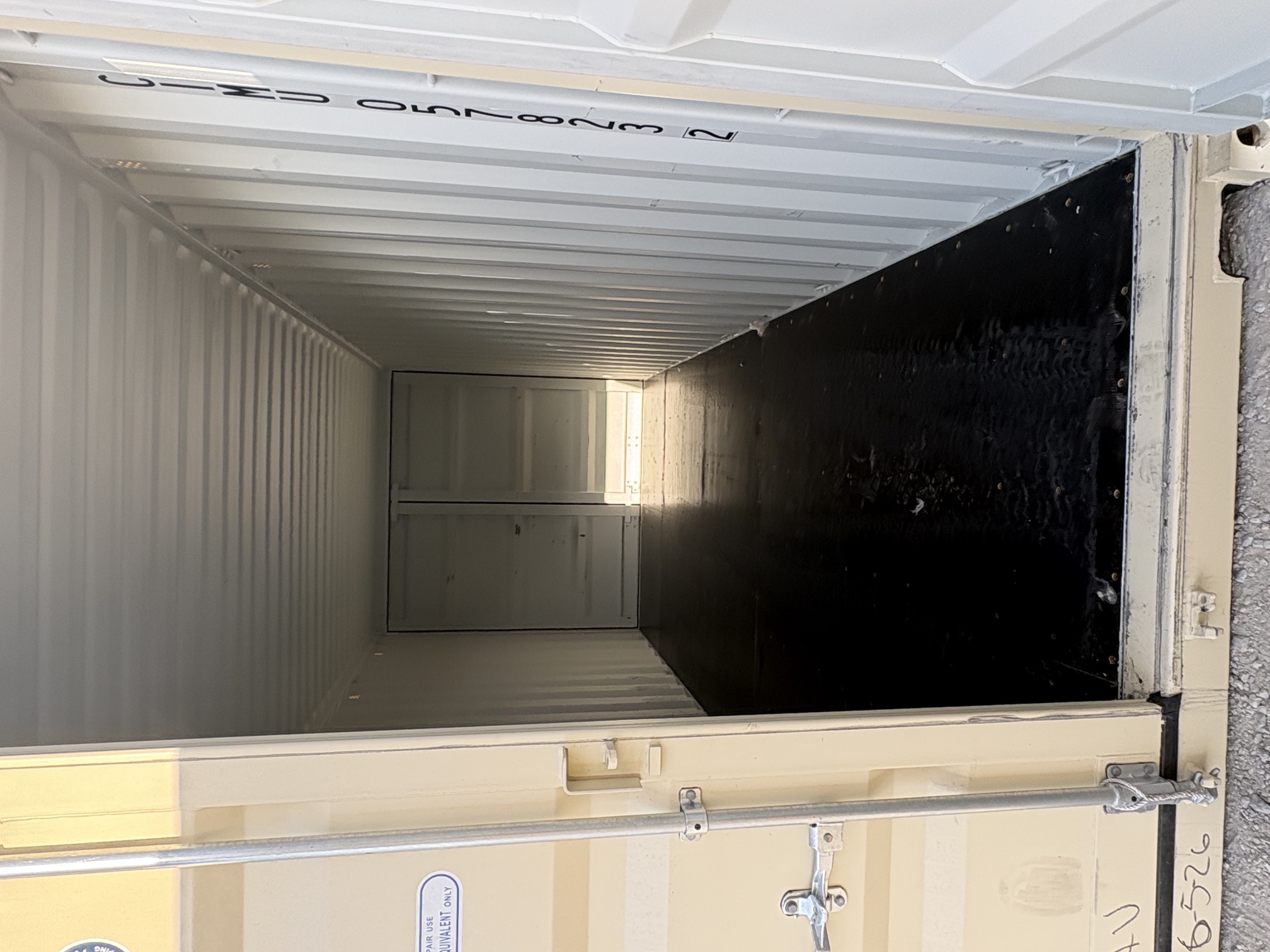 Interior view of the product