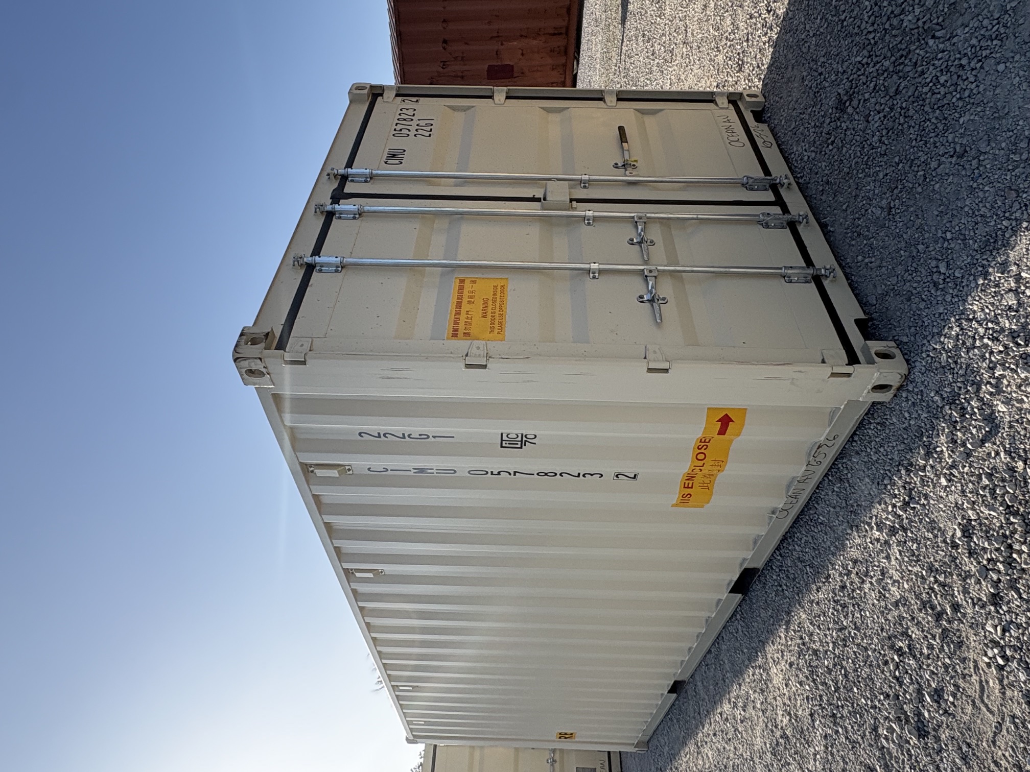 Rear corner view of the product