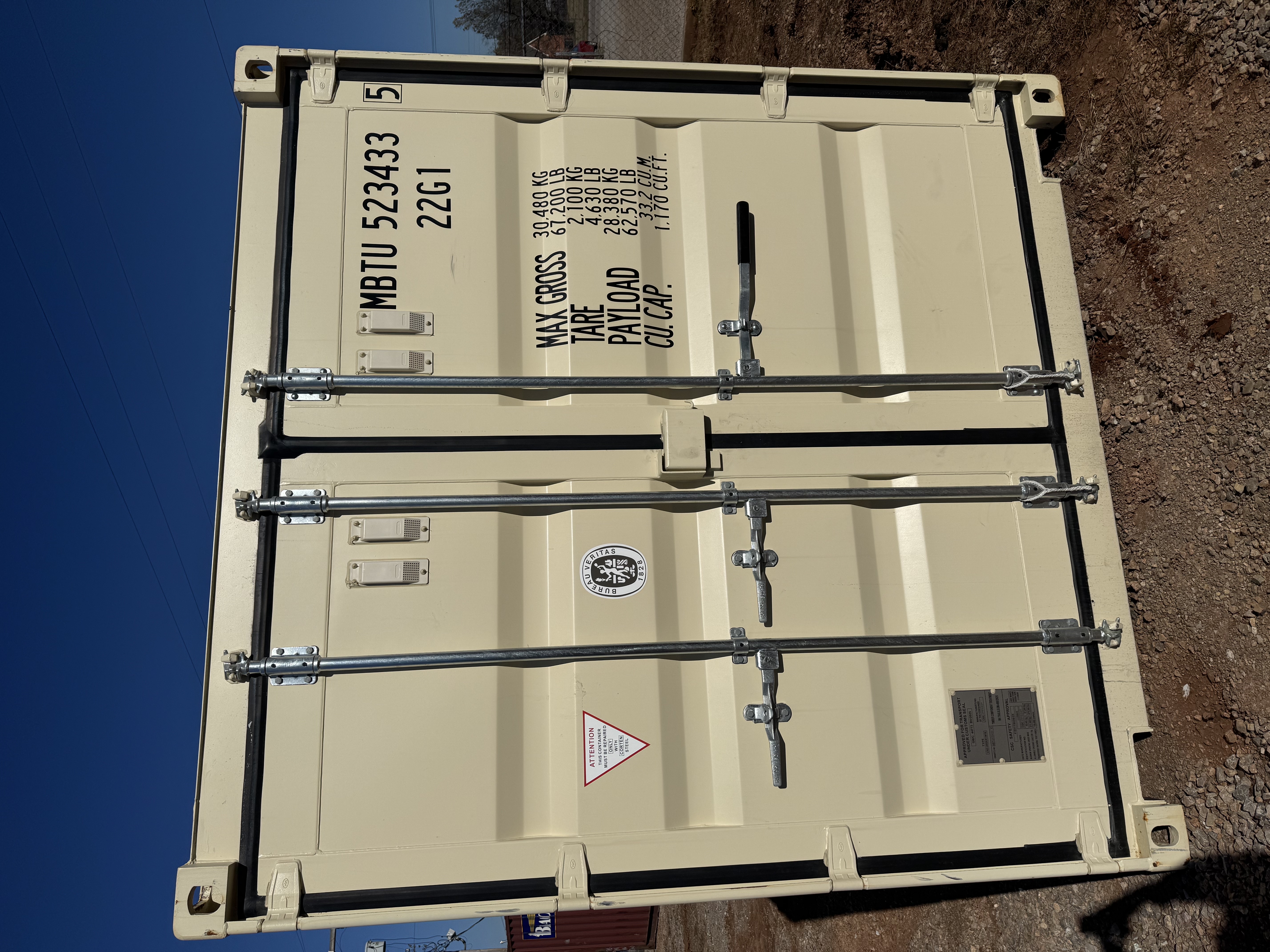 Front view of the product