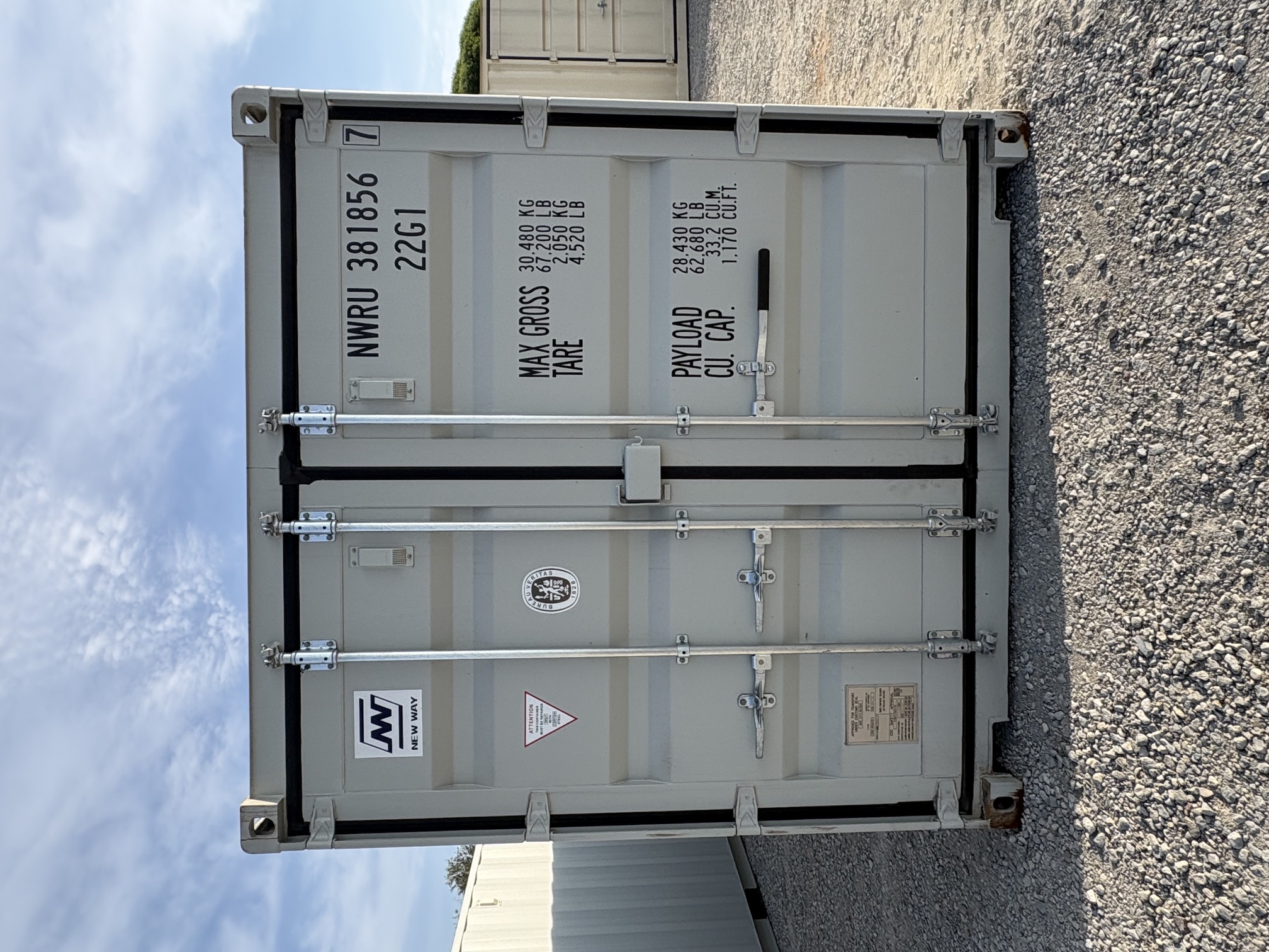 Front view of the product