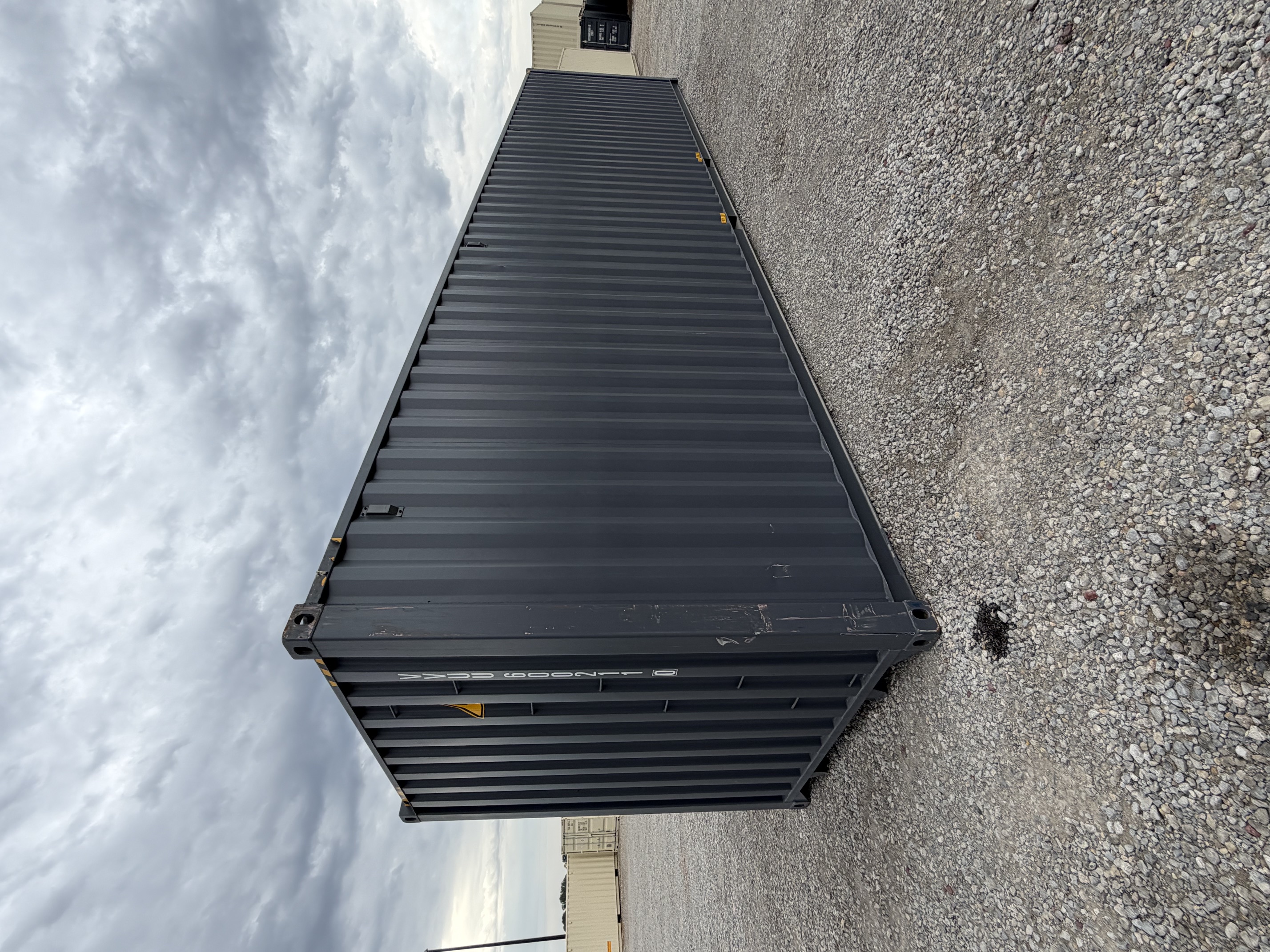 Rear corner view of the product