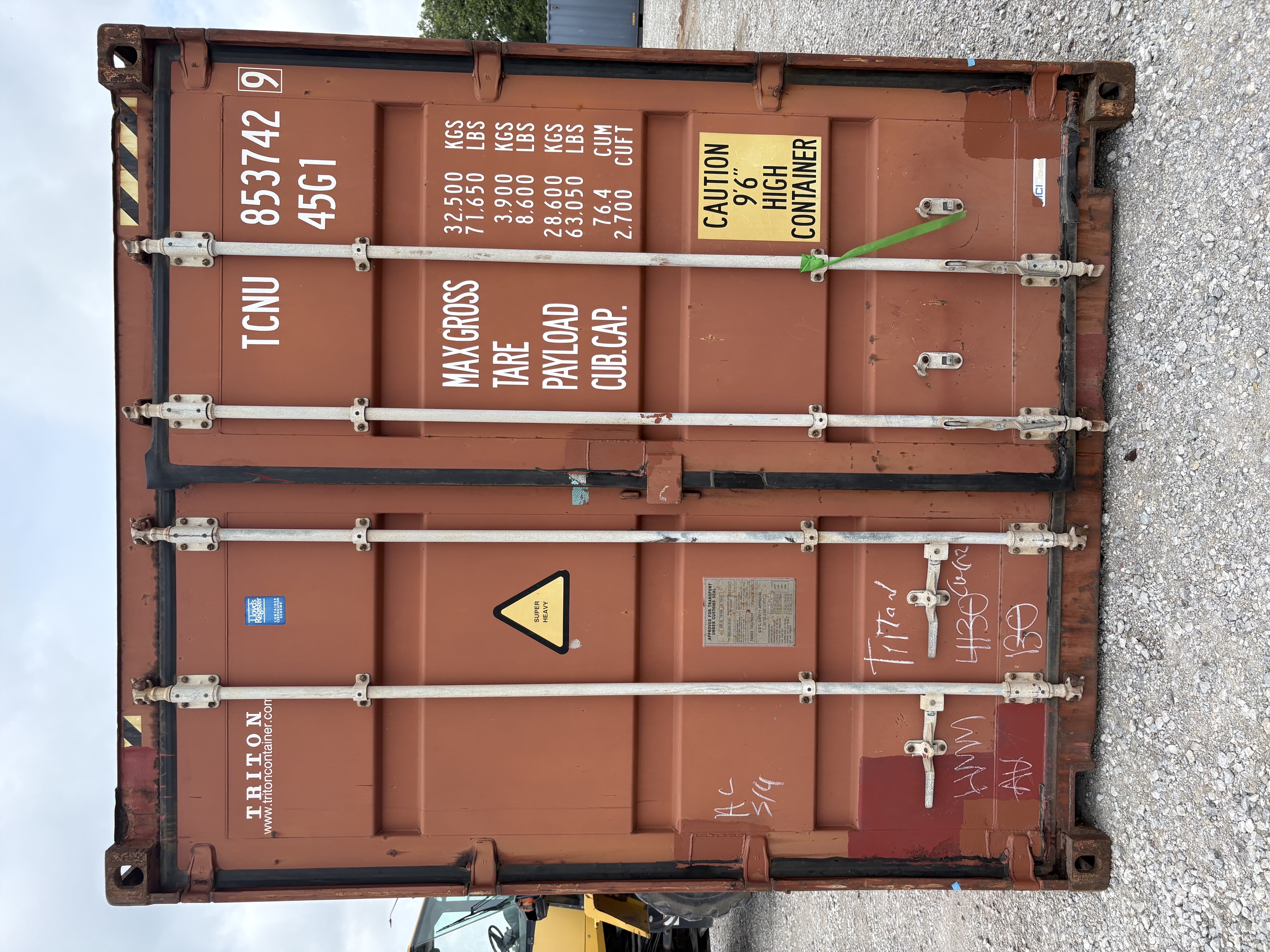 Front view of the product