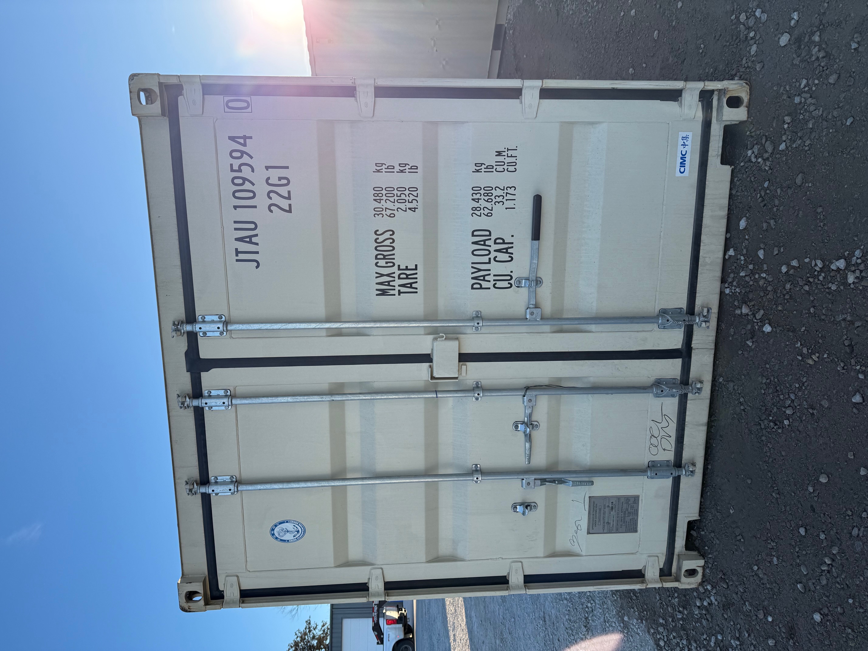 Front view of the product