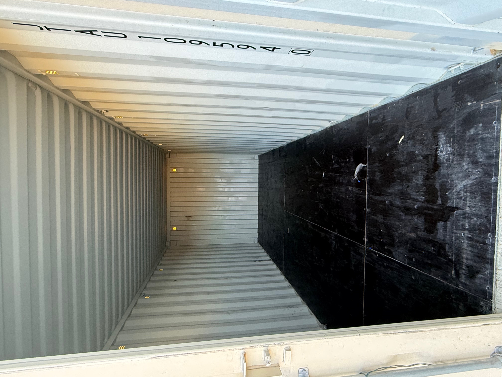 Interior view of the product