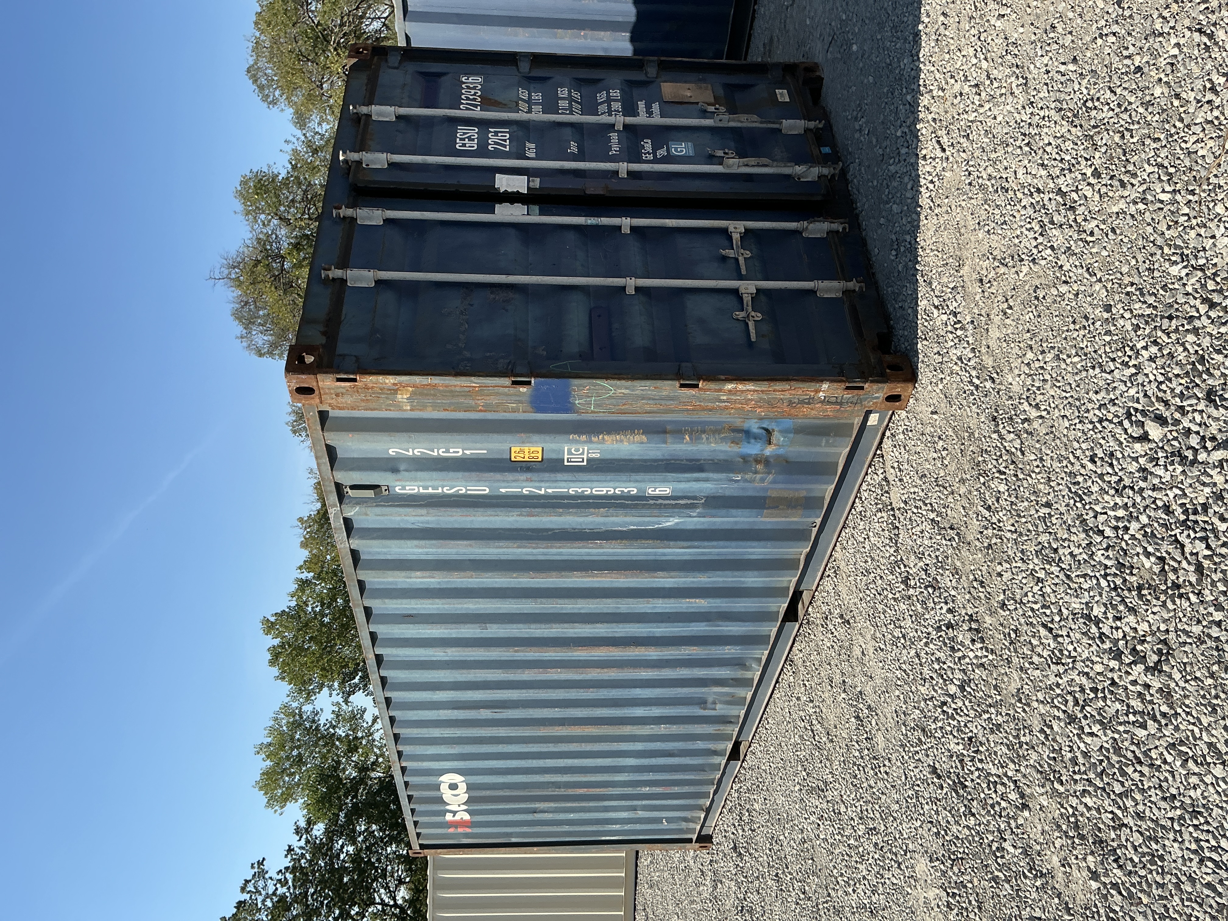 Front corner view of the product