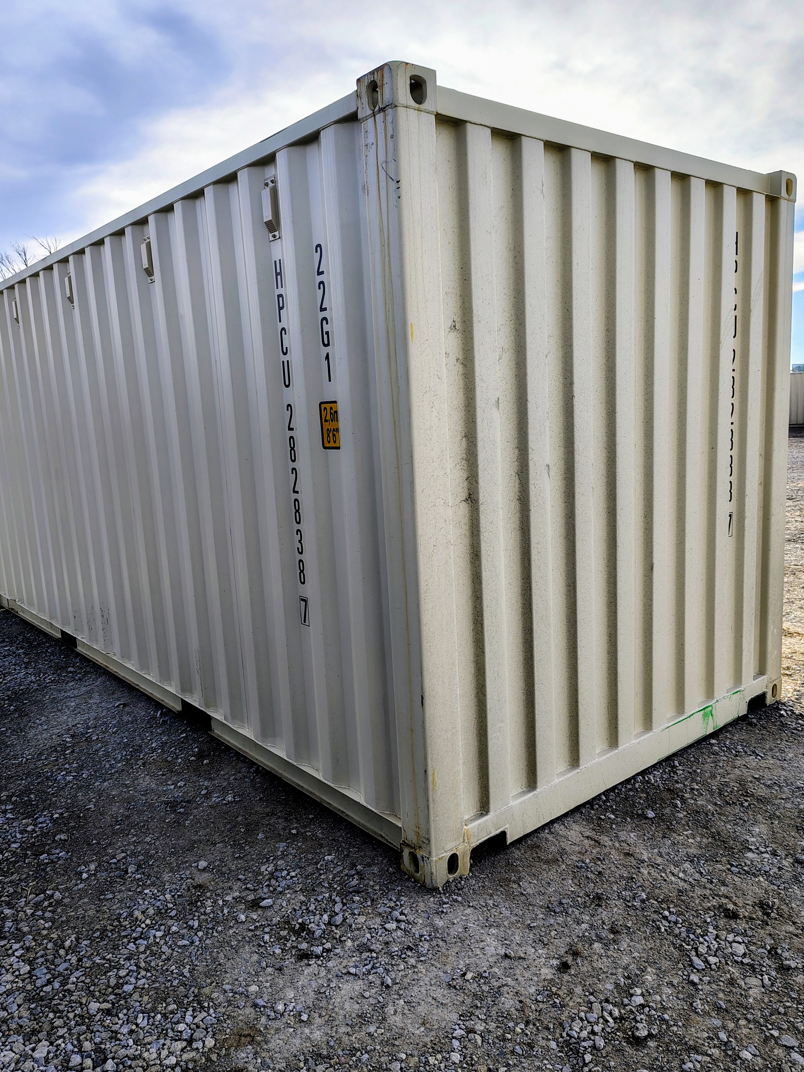 Rear corner view of the product