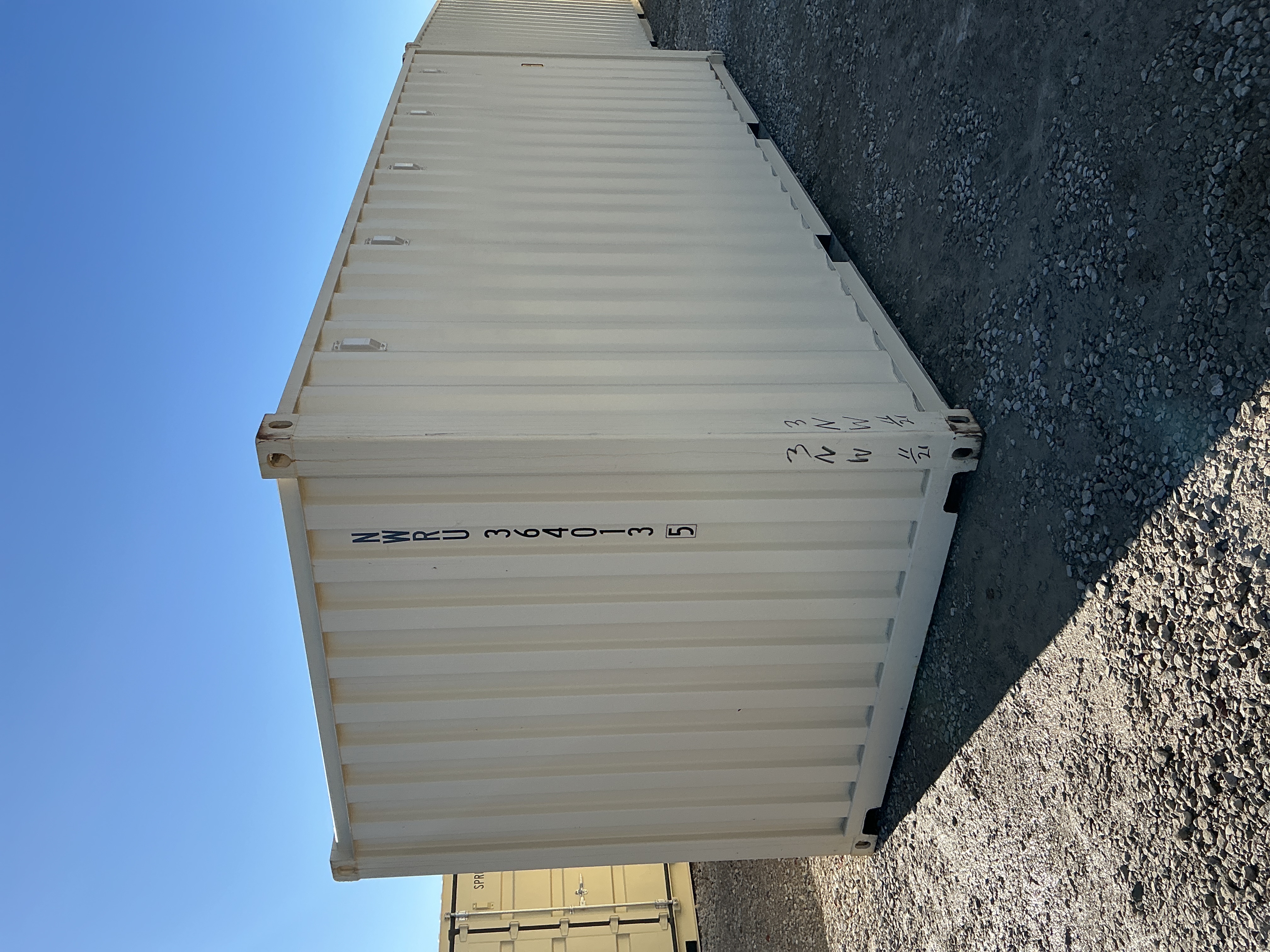 Rear corner view of the product