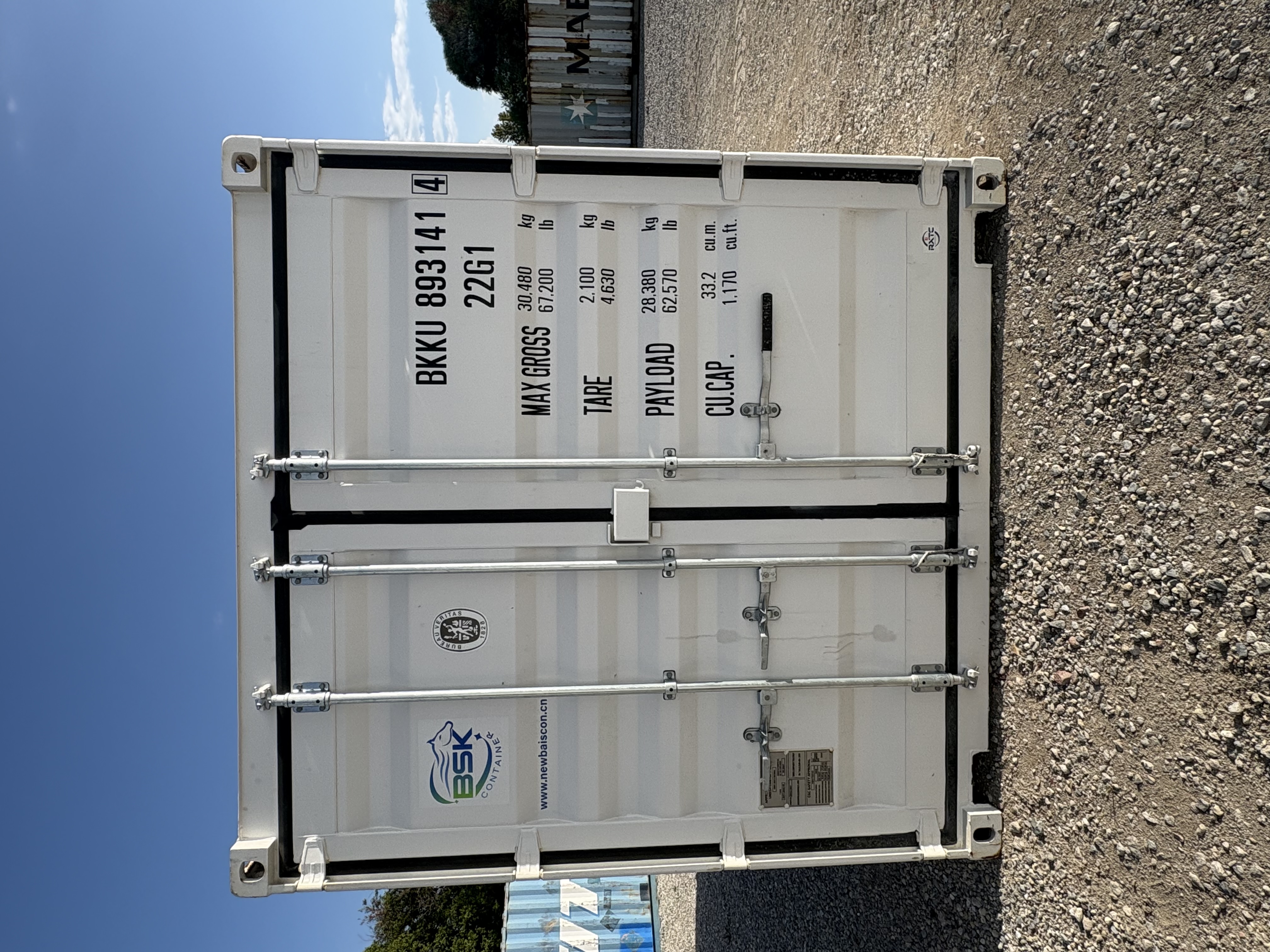 Front view of the product
