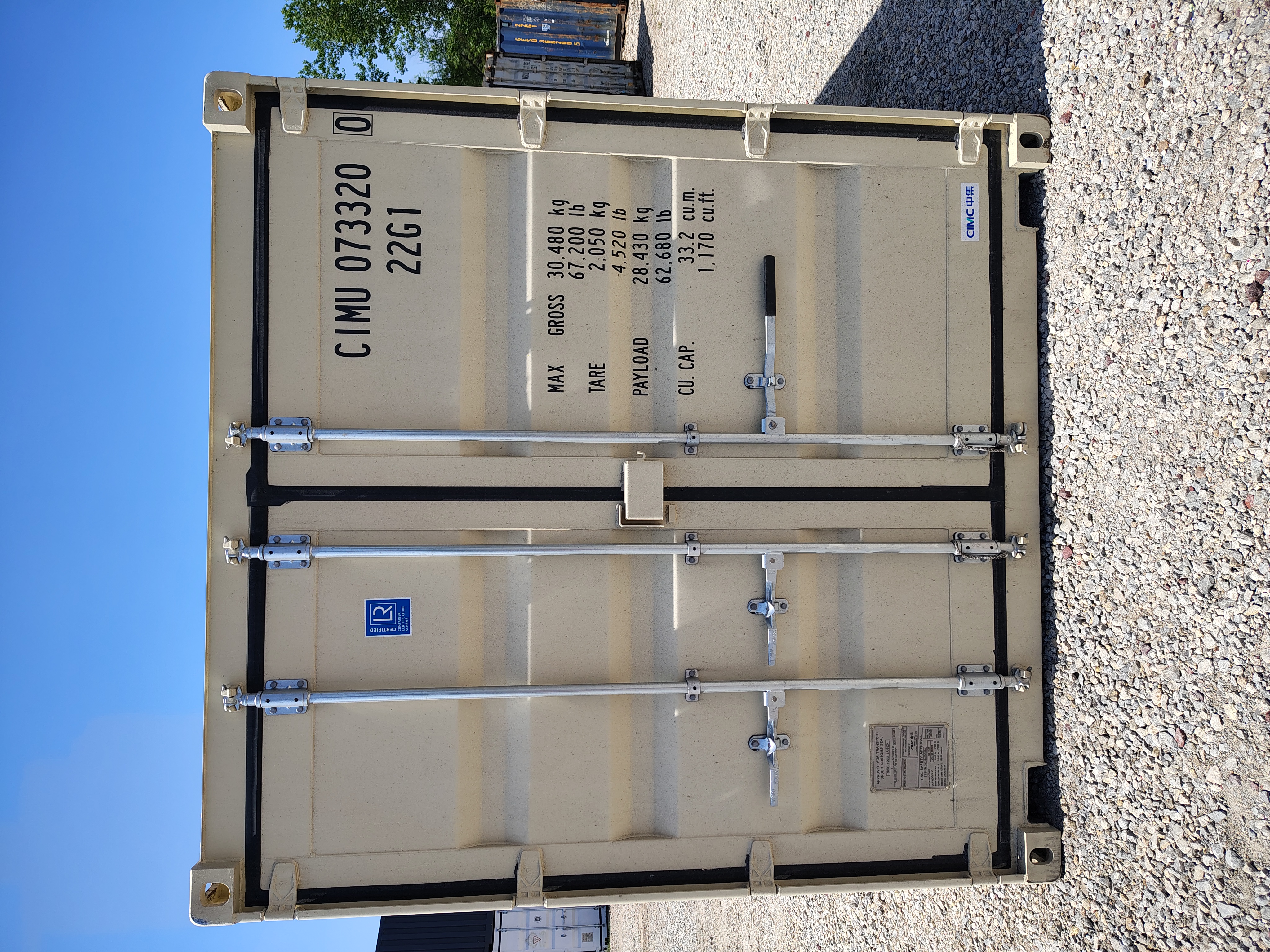 Front view of the product