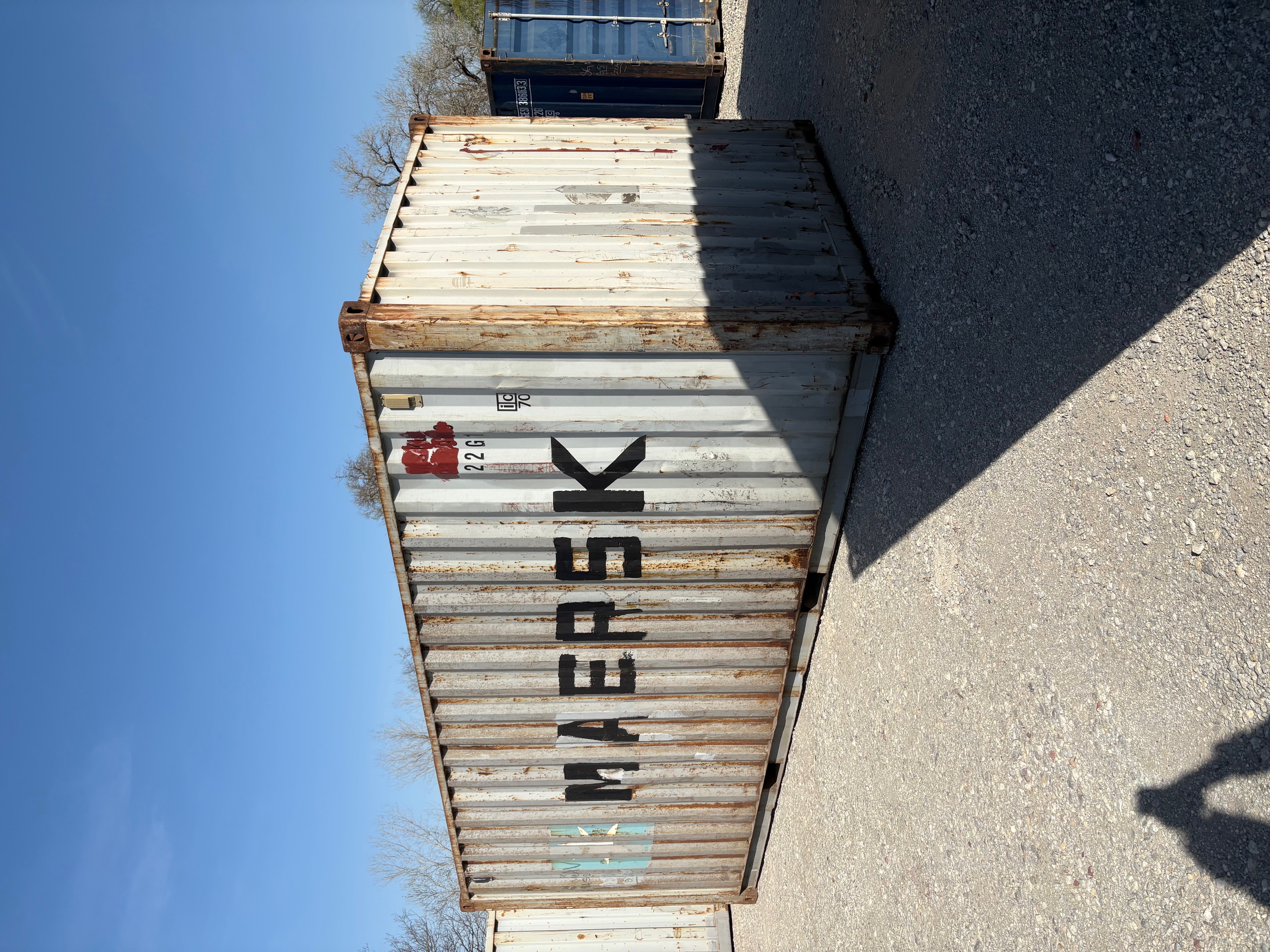 Rear corner view of the product