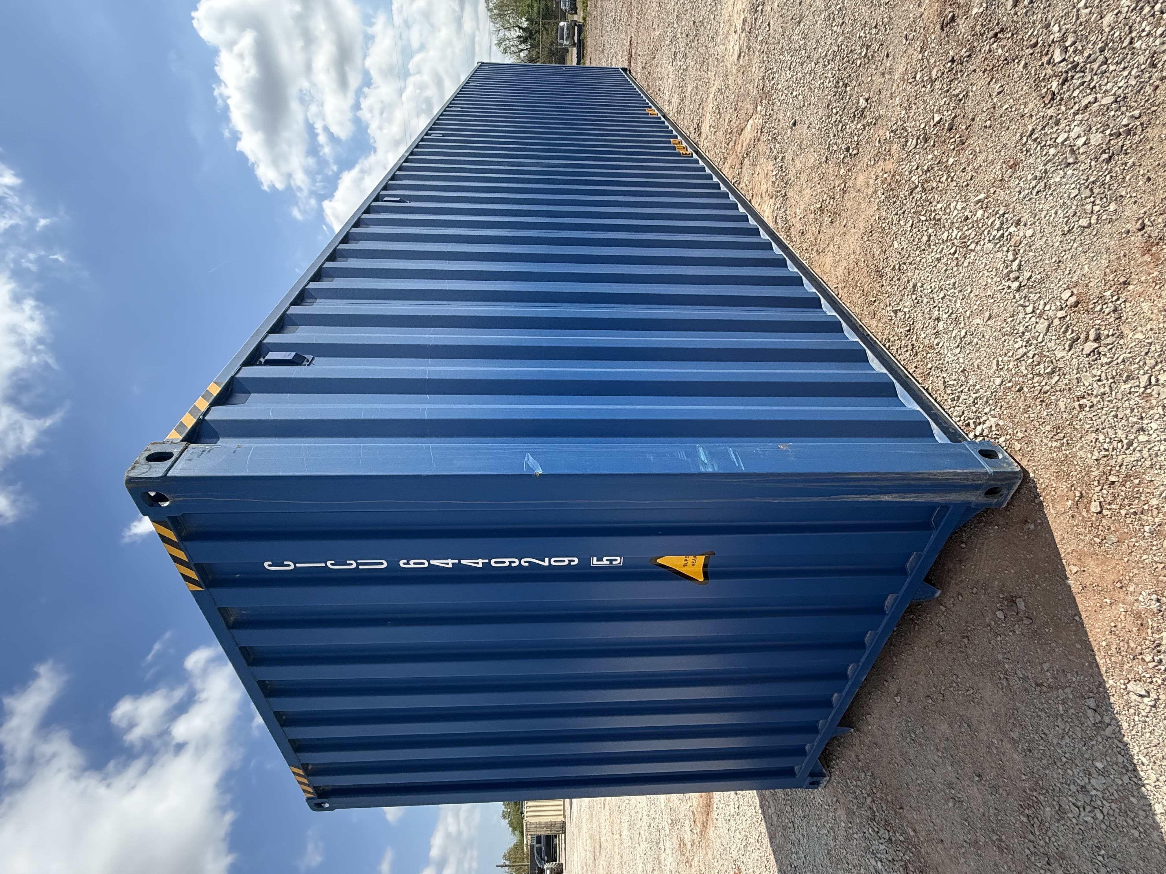 Rear corner view of the product