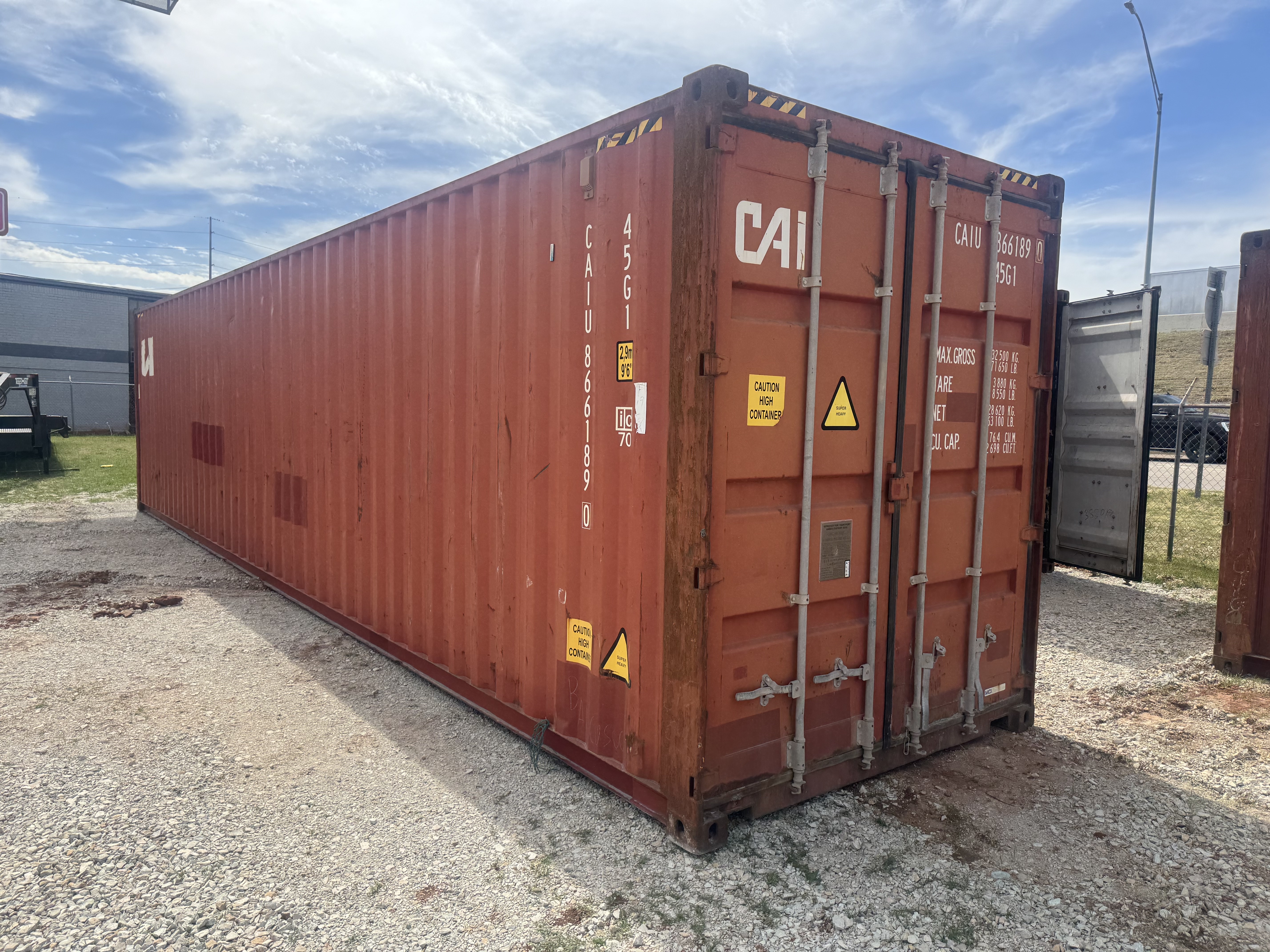 Front view of the product