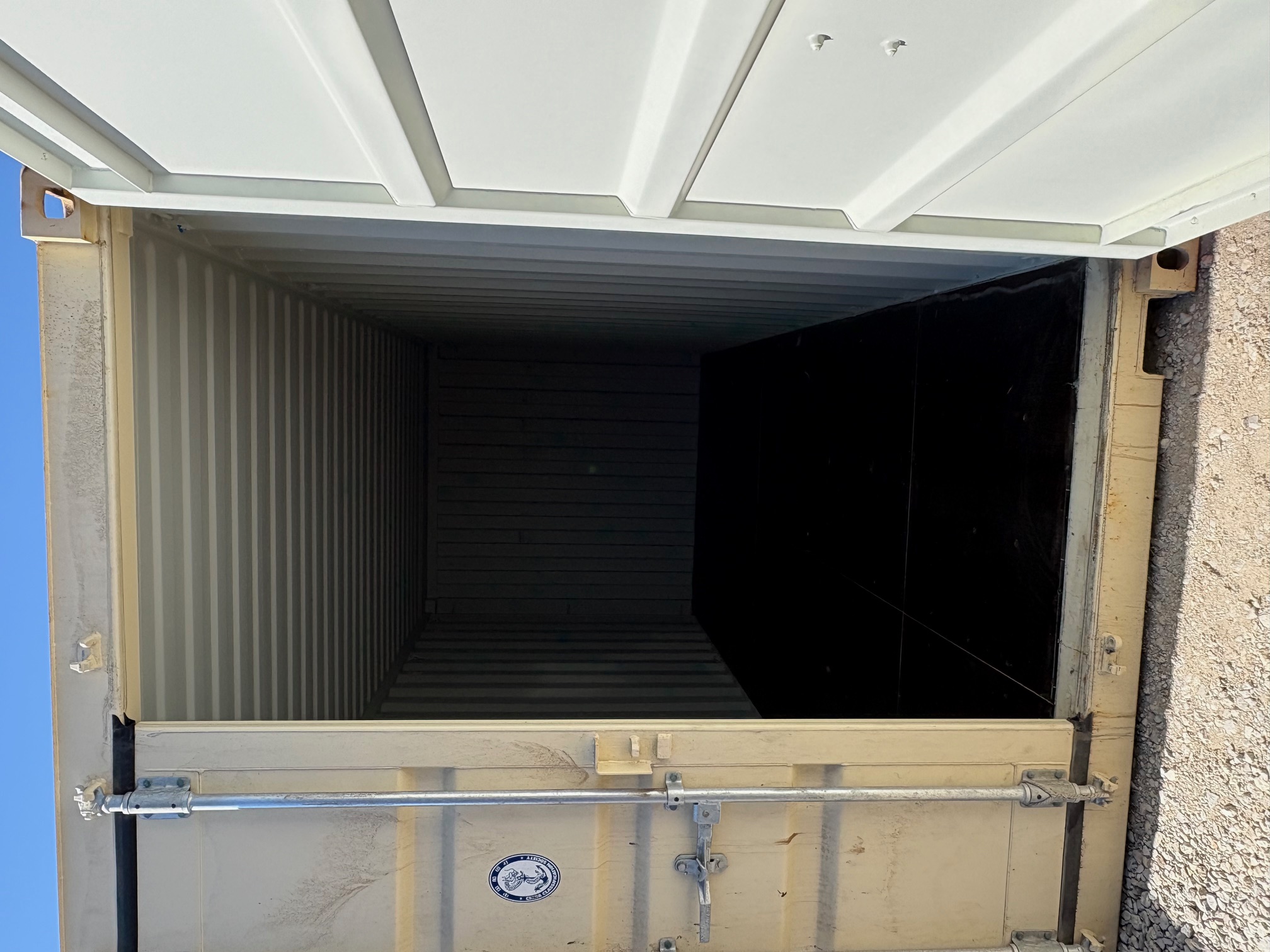 Interior view of the product