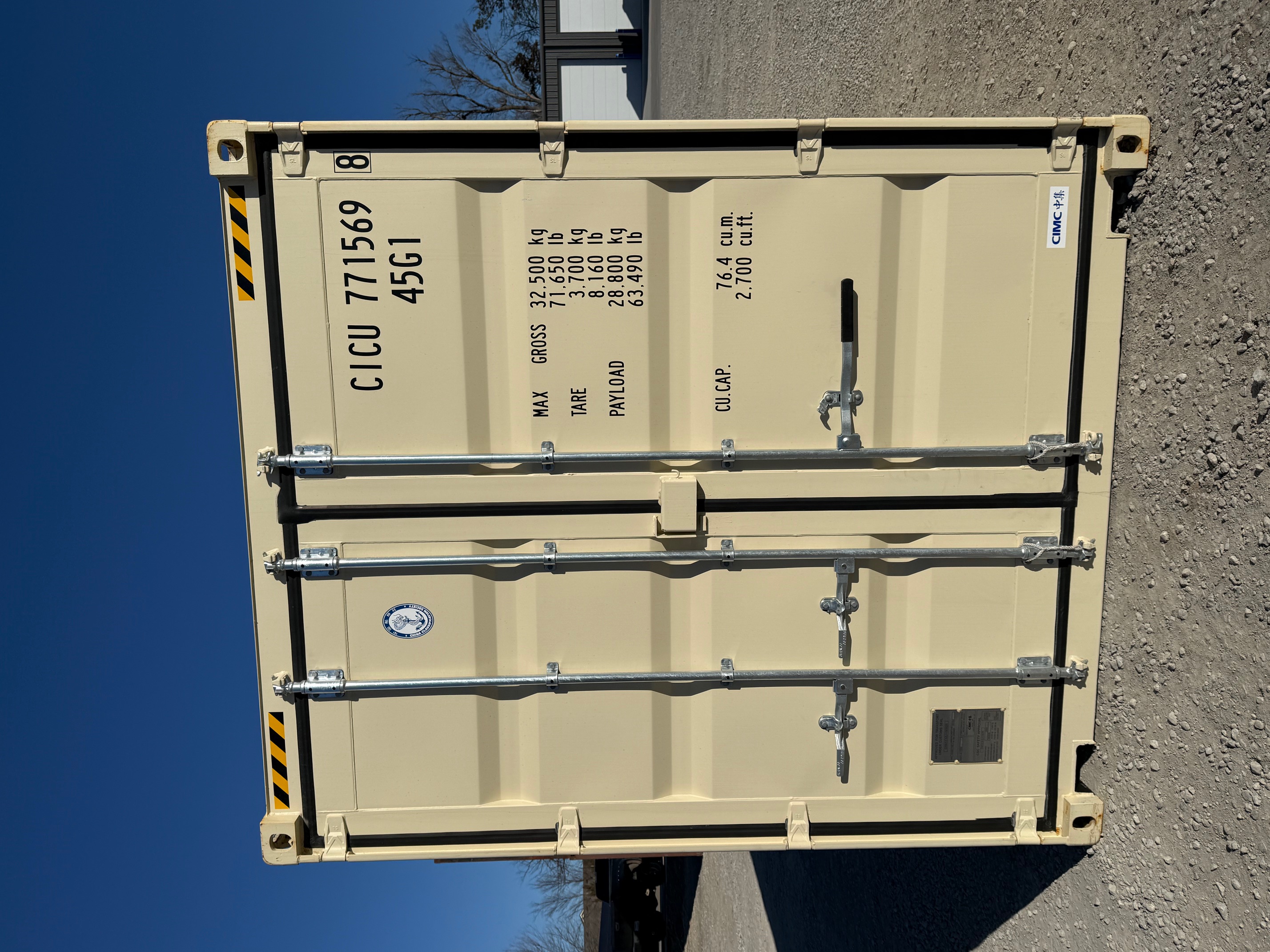 Front view of the product