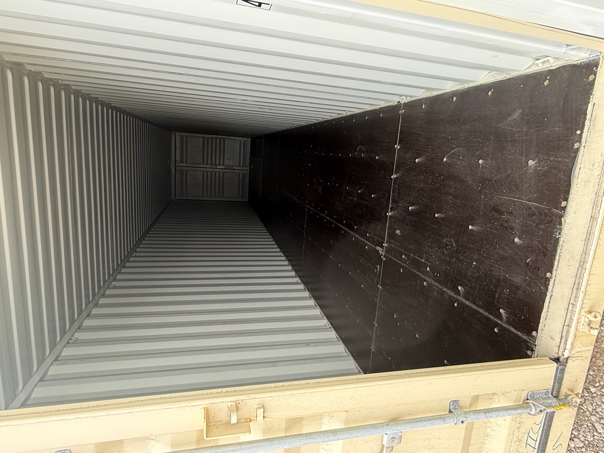 Interior view of the product