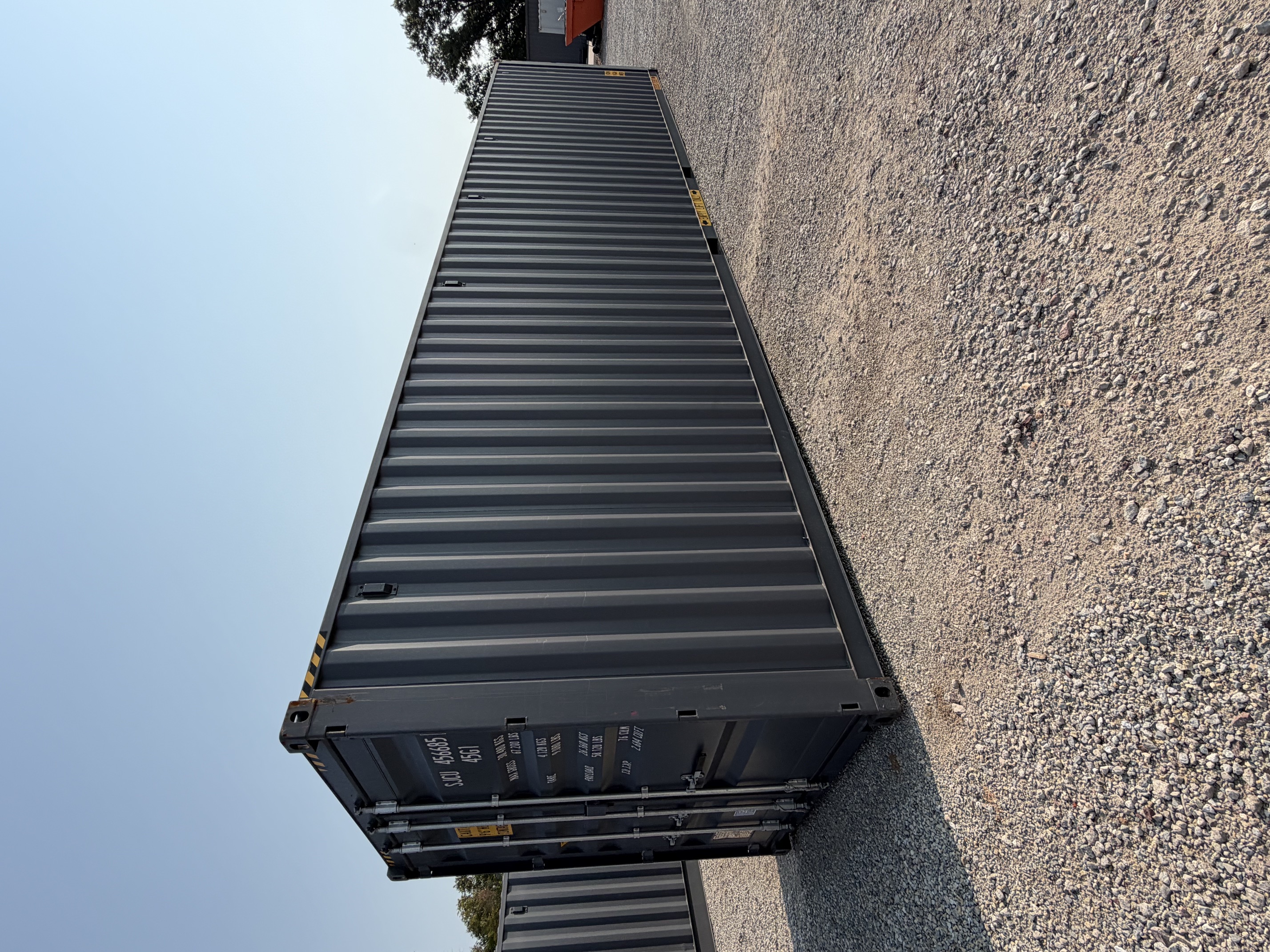 Front corner view of the product
