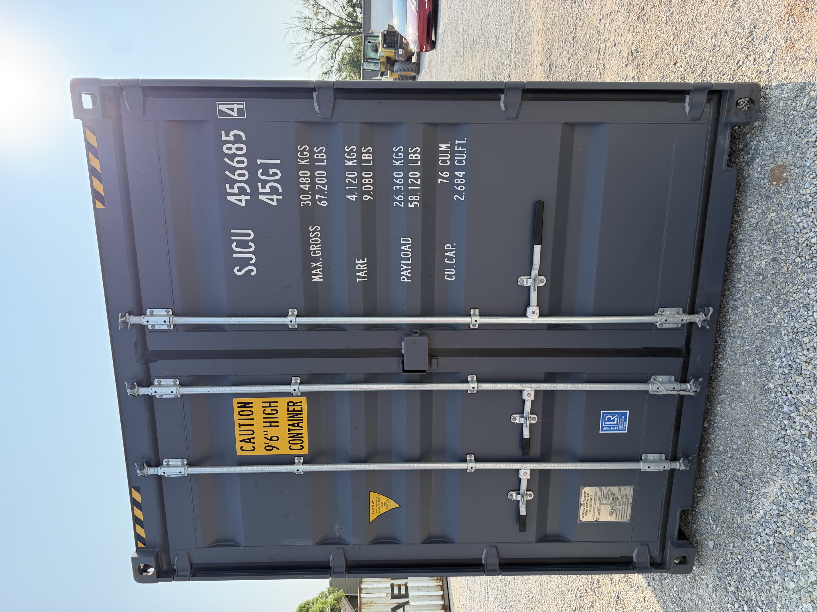Front view of the product