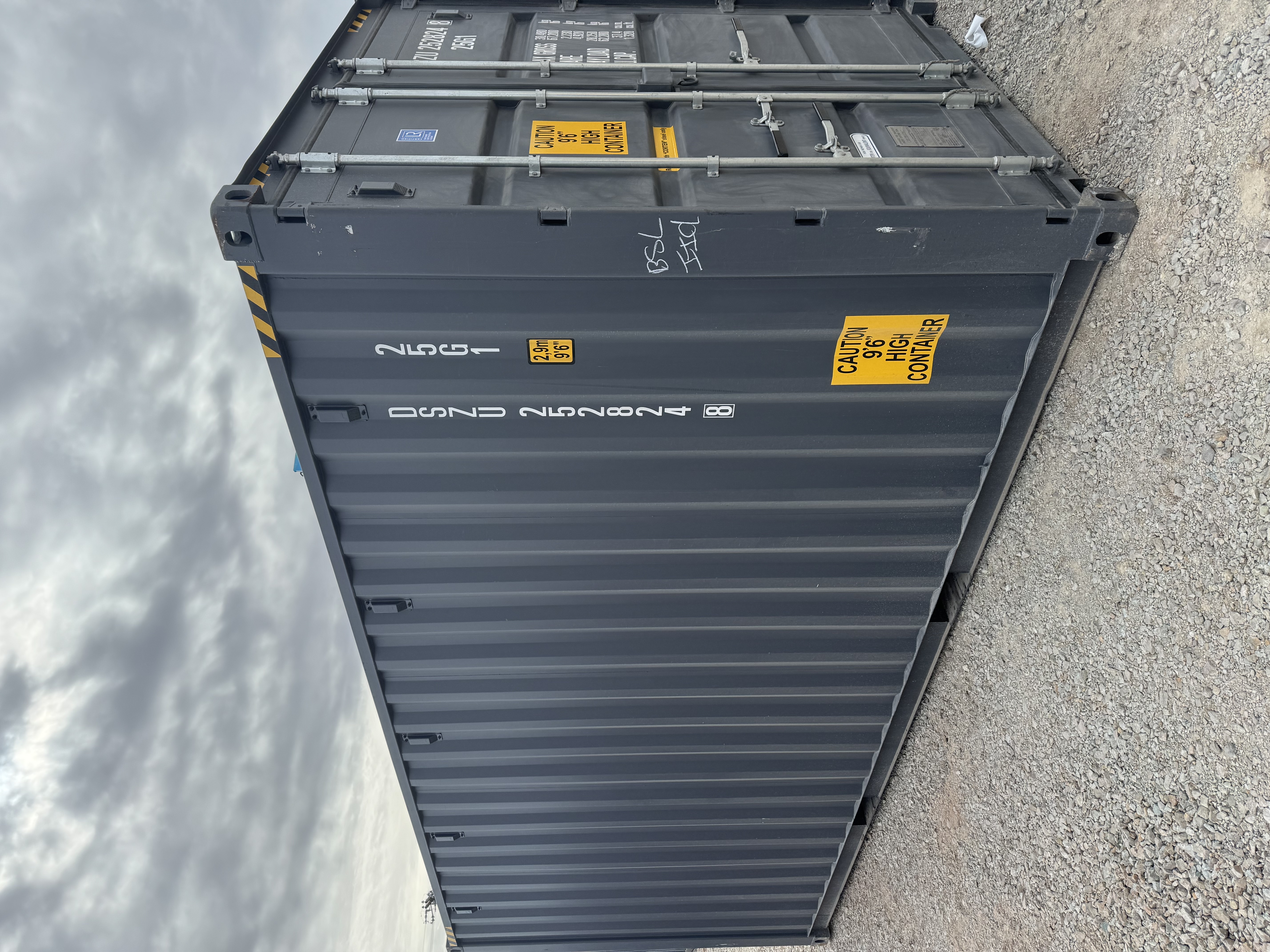 Front corner view of the product