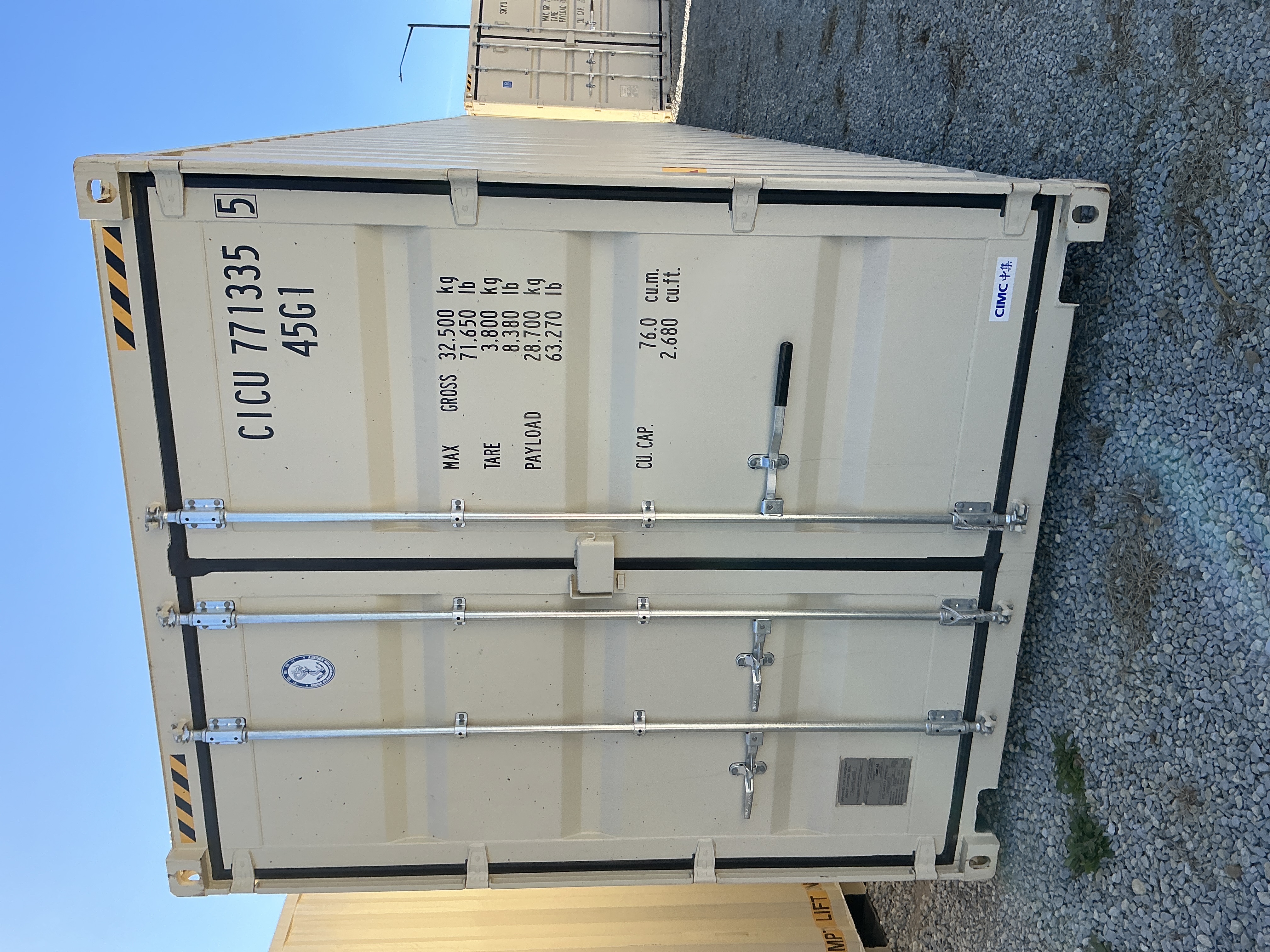 Front view of the product