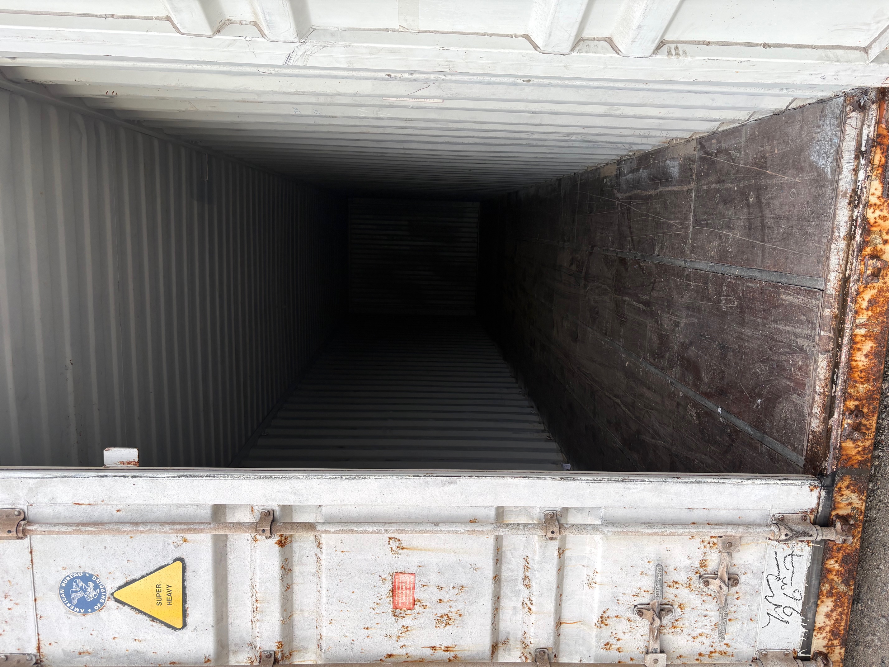 Interior view of the product