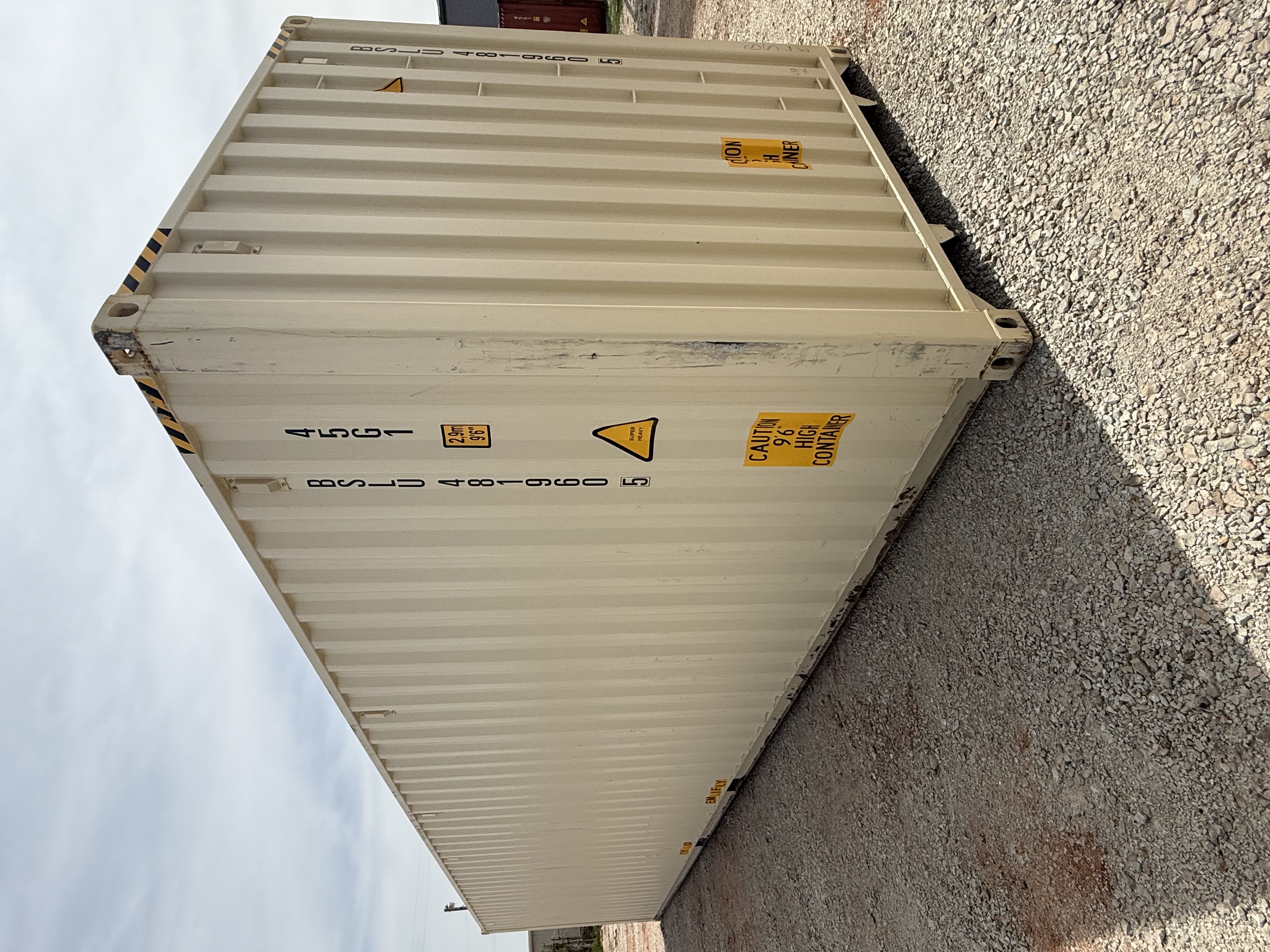 Front corner view of the product