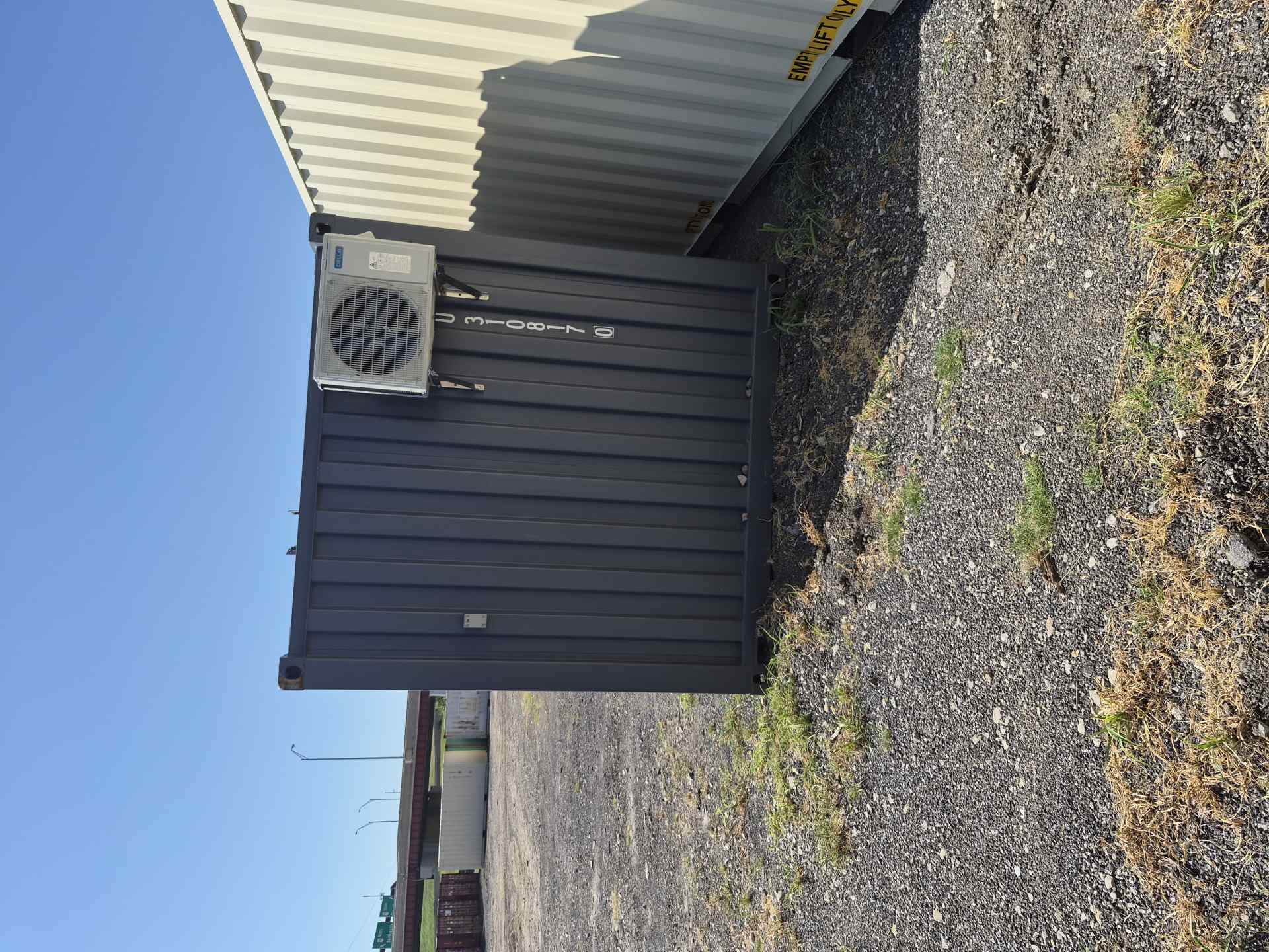 Rear corner view of the product