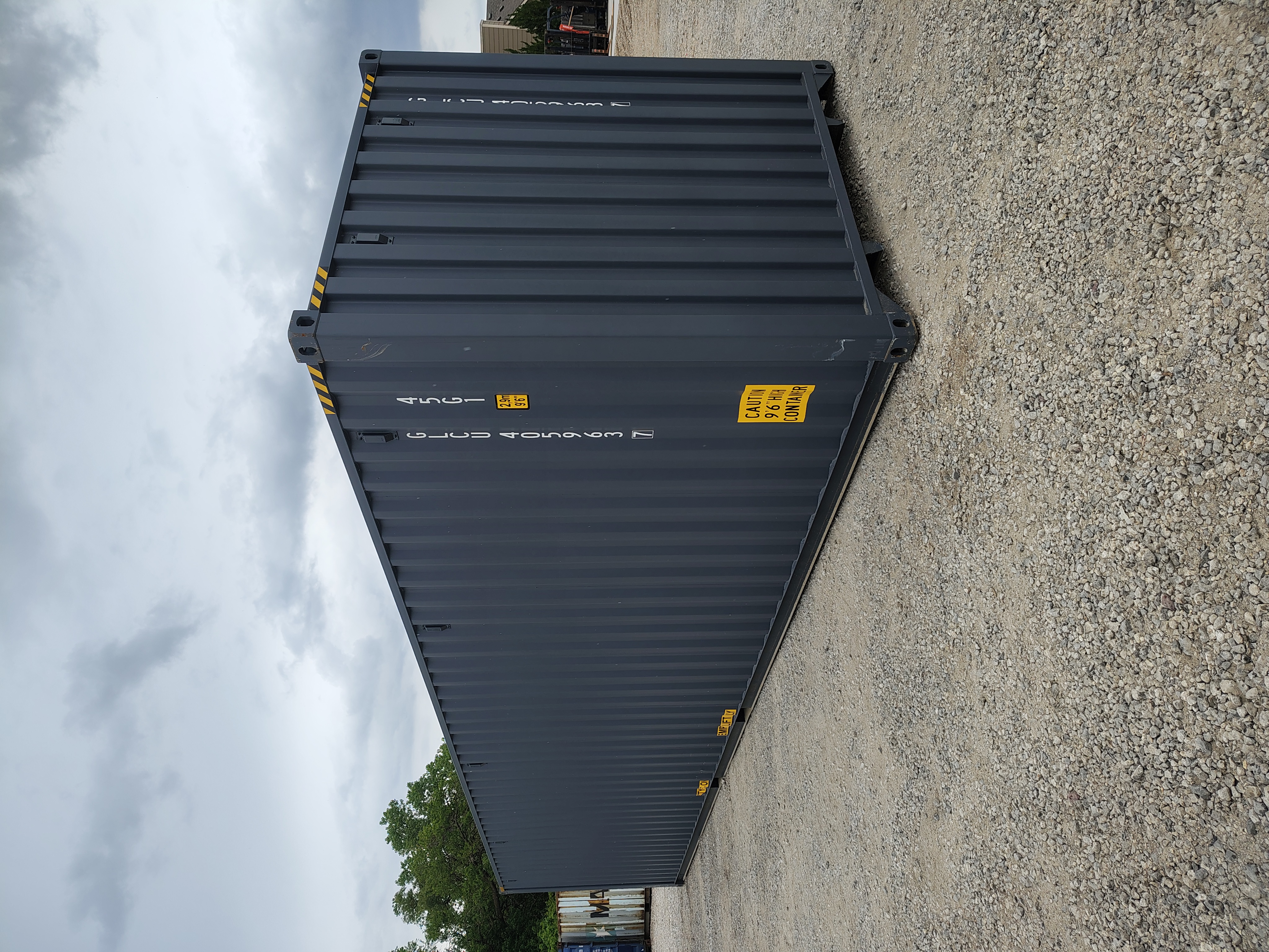 Rear corner view of the product