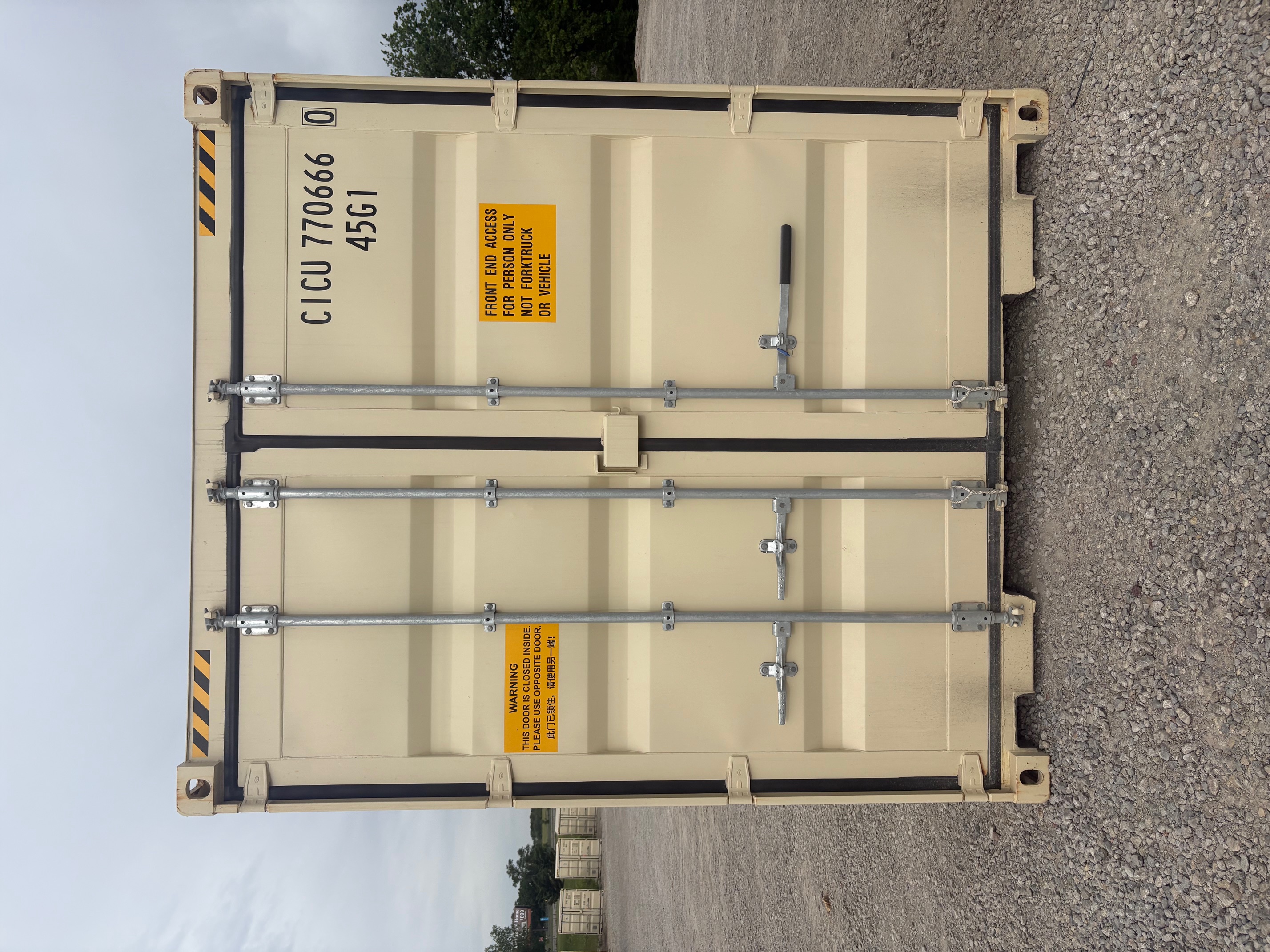 Front view of the product