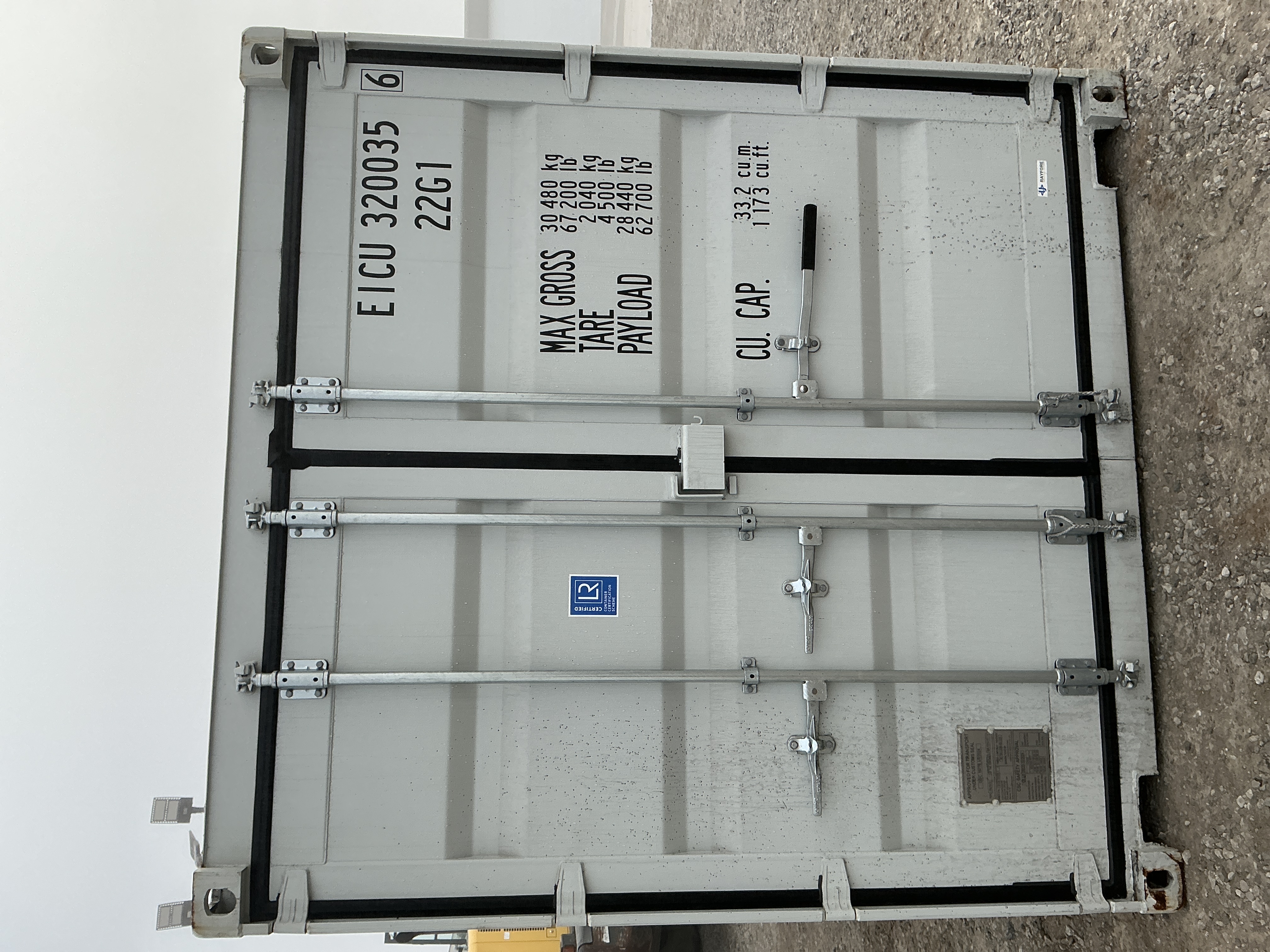 Front view of the product