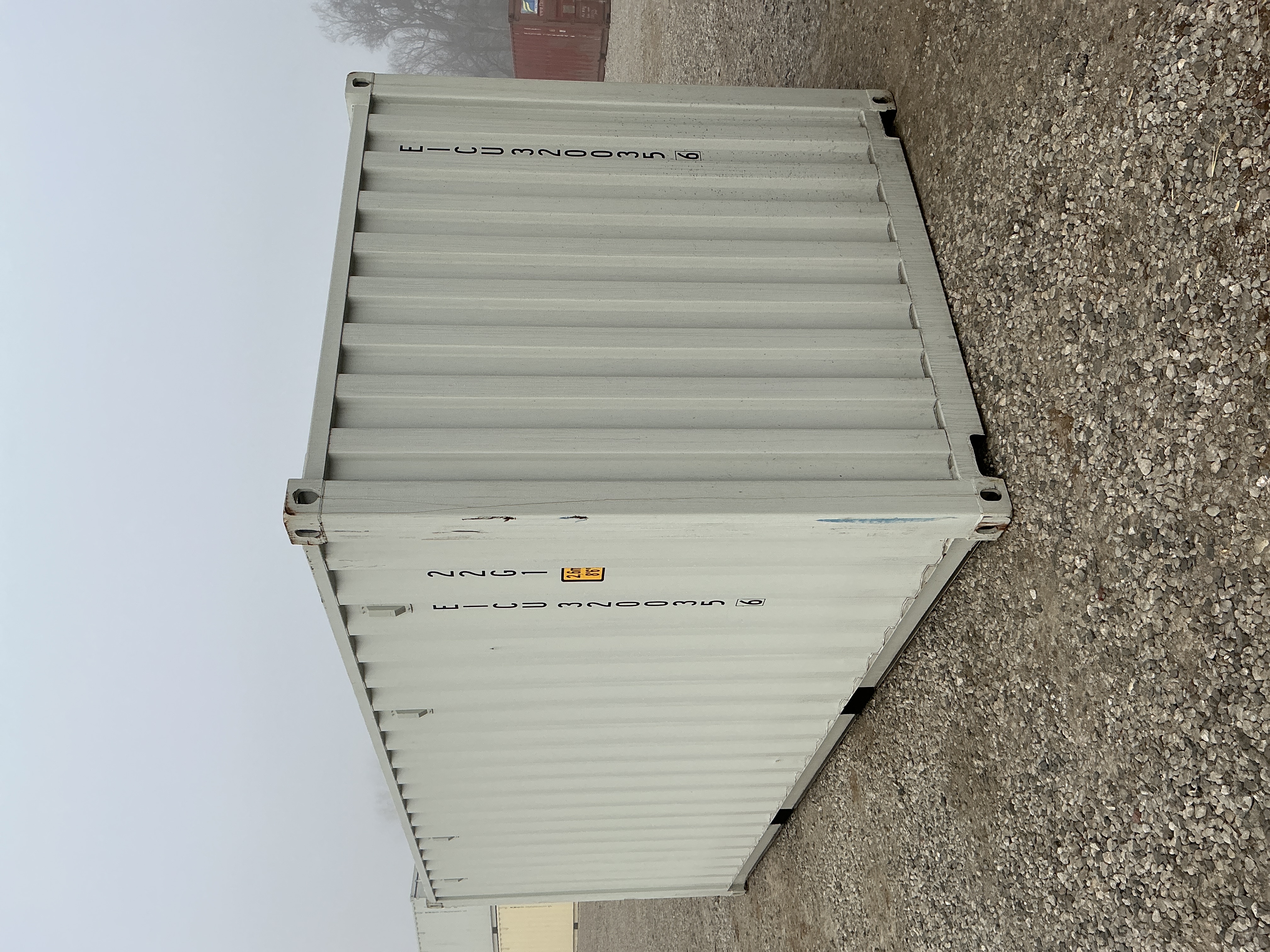 Rear corner view of the product