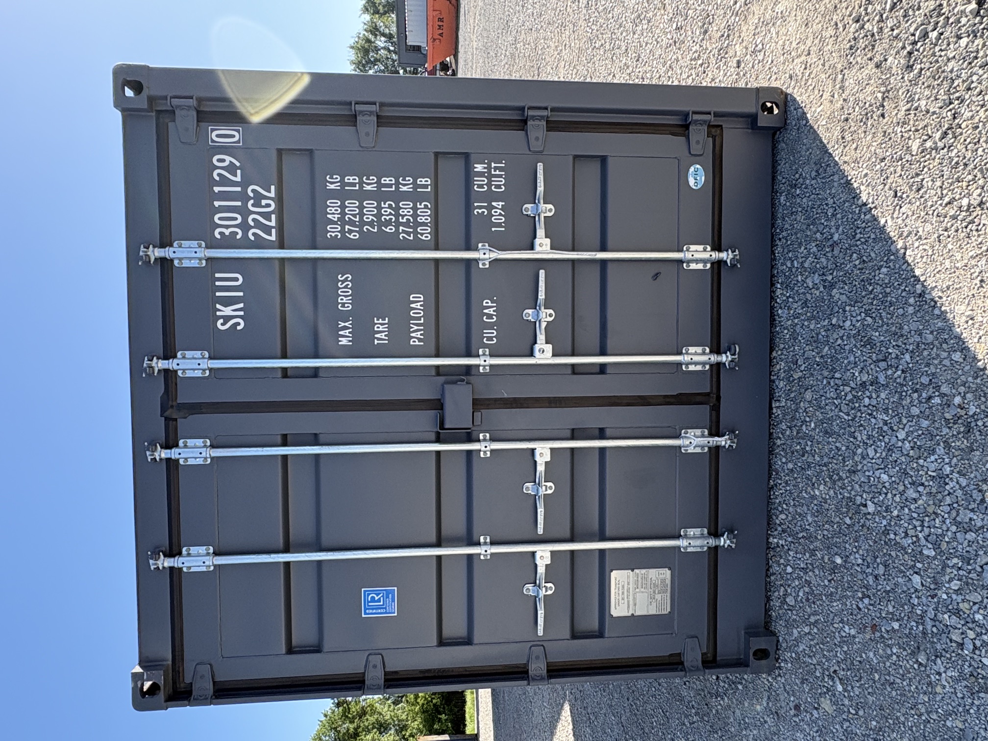 Front view of the product
