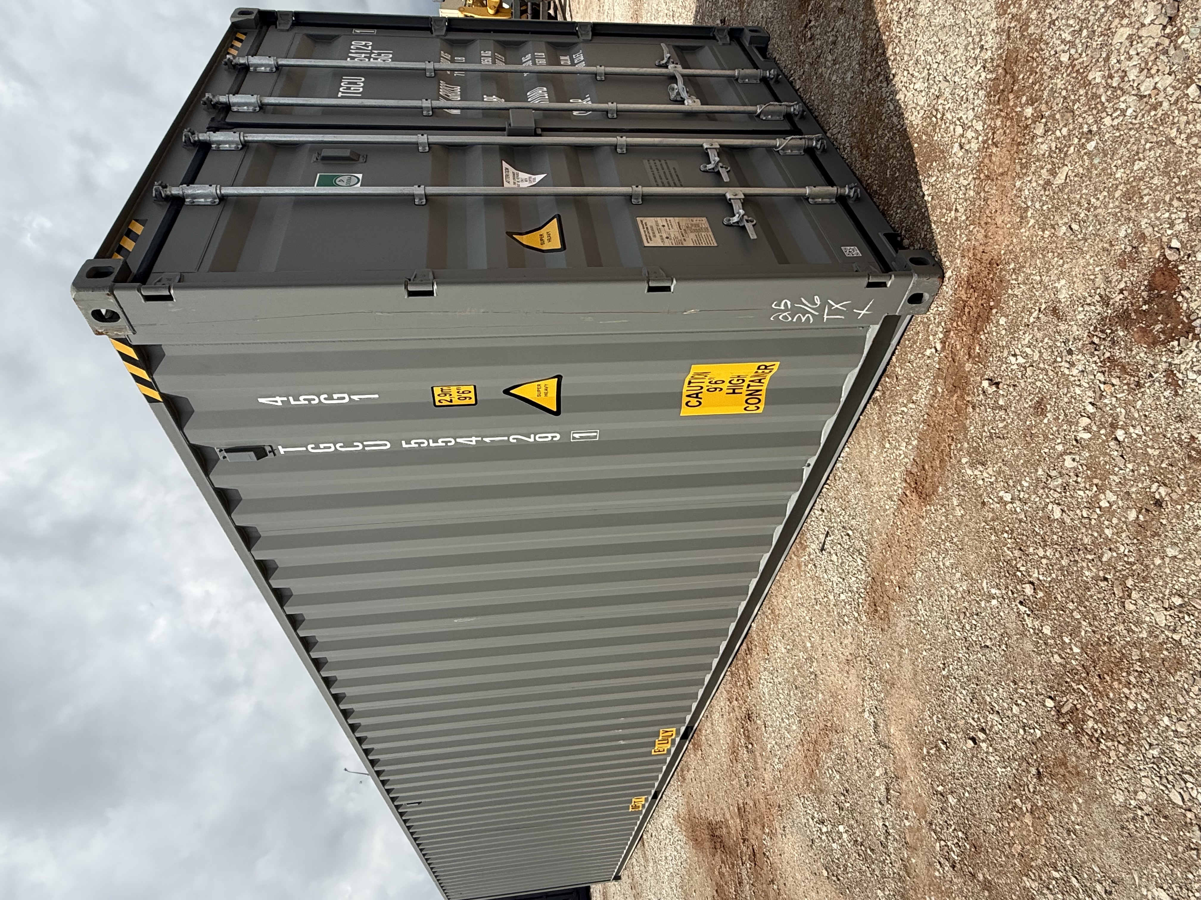 Front corner view of the product