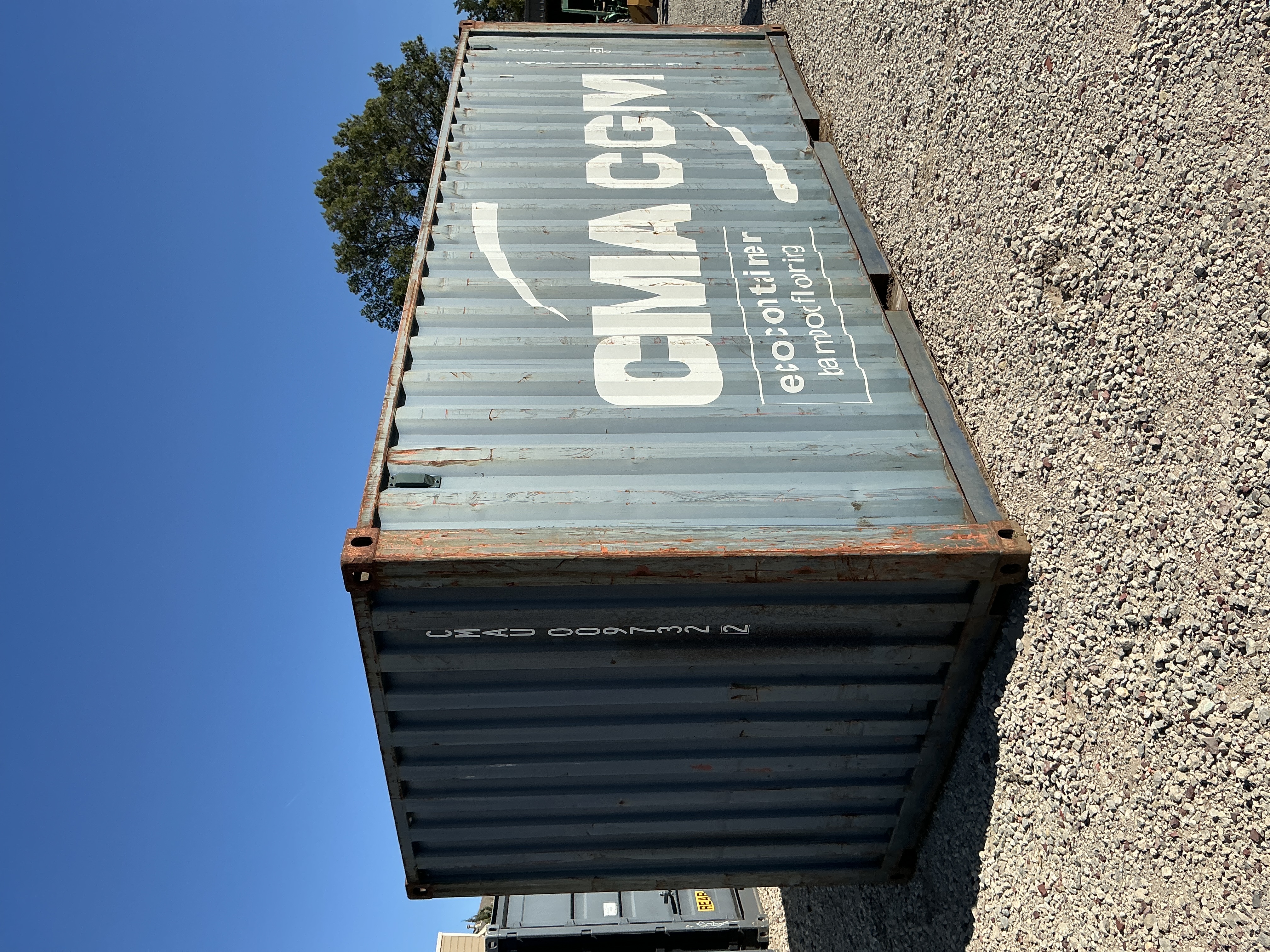 Rear corner view of the product