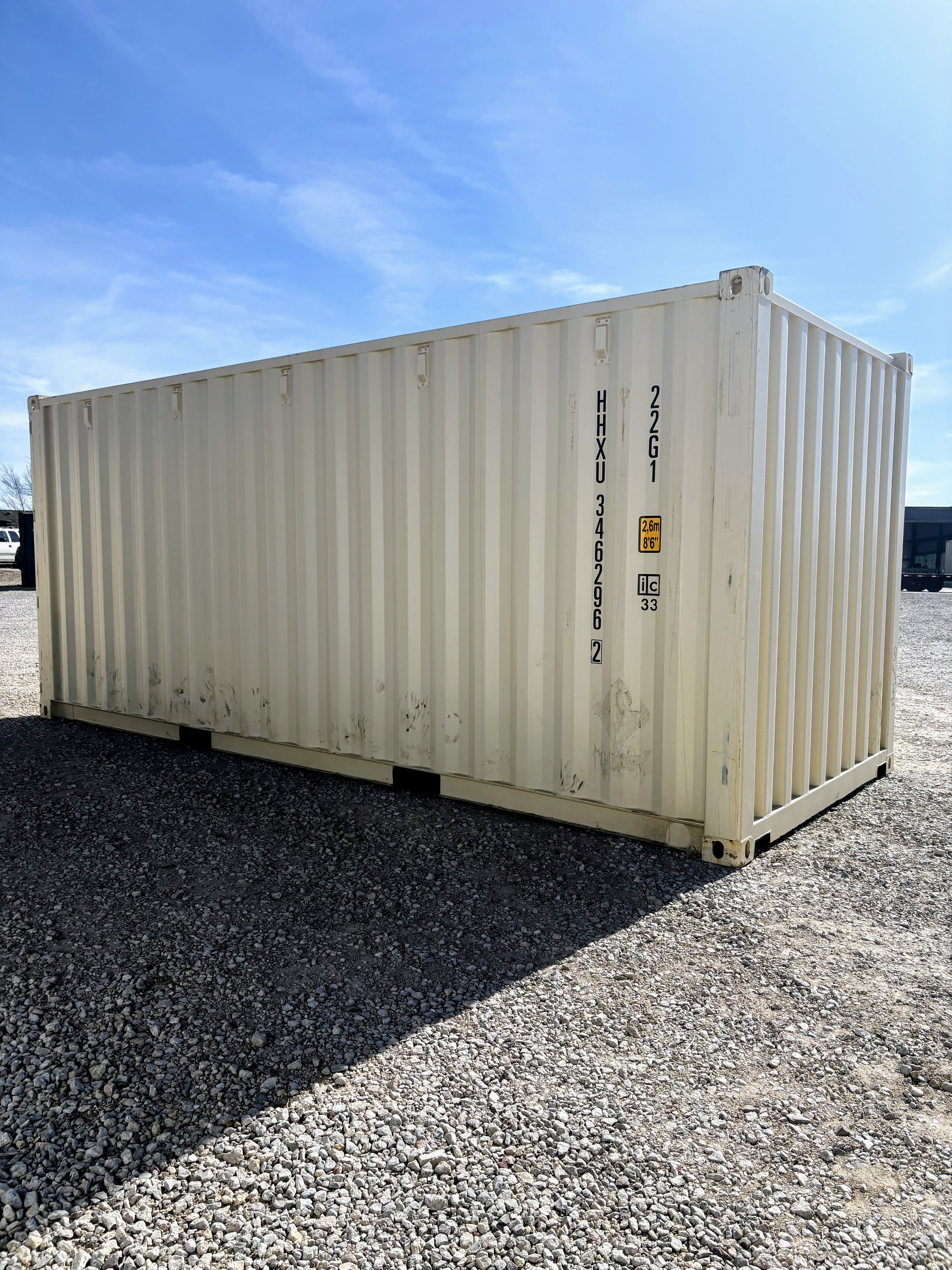 Rear corner view of the product