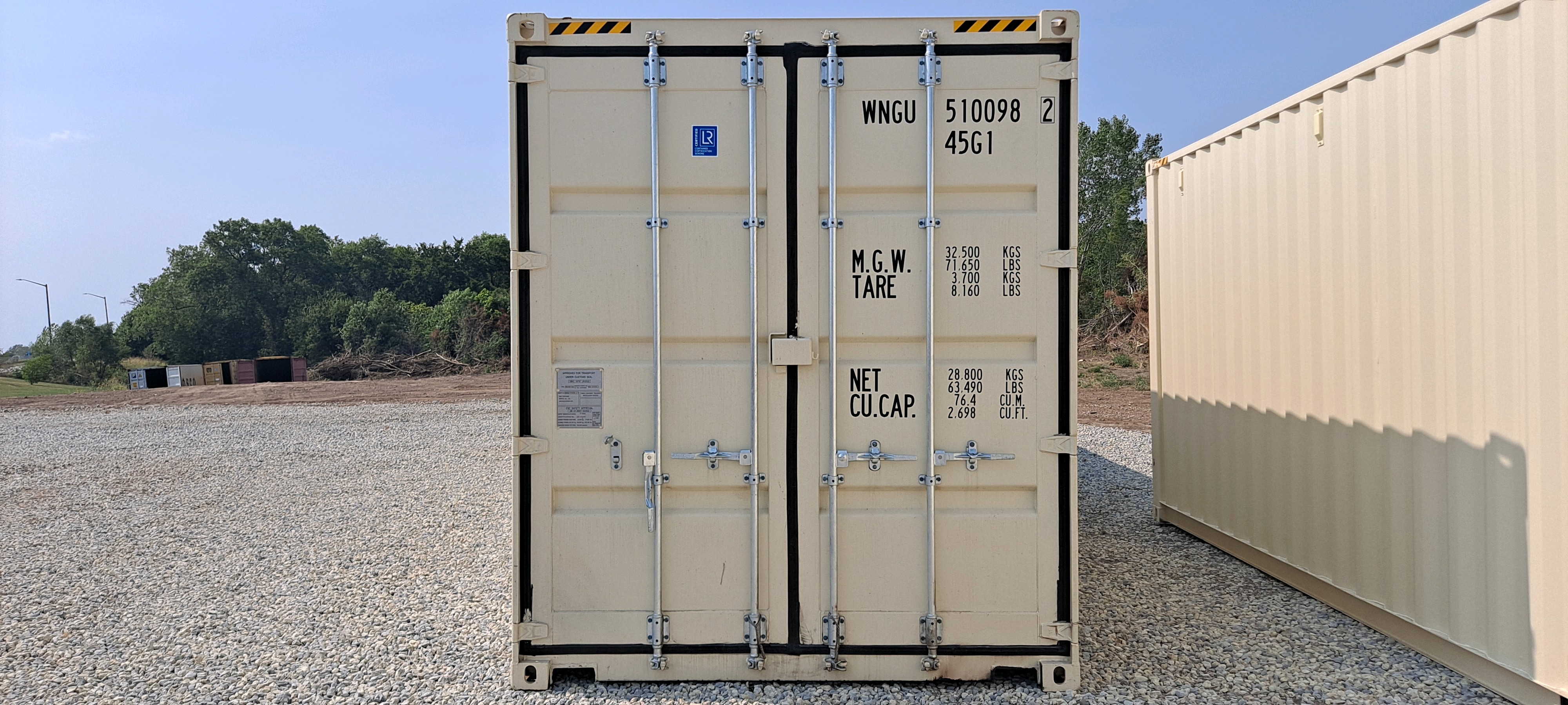 Front view of the product