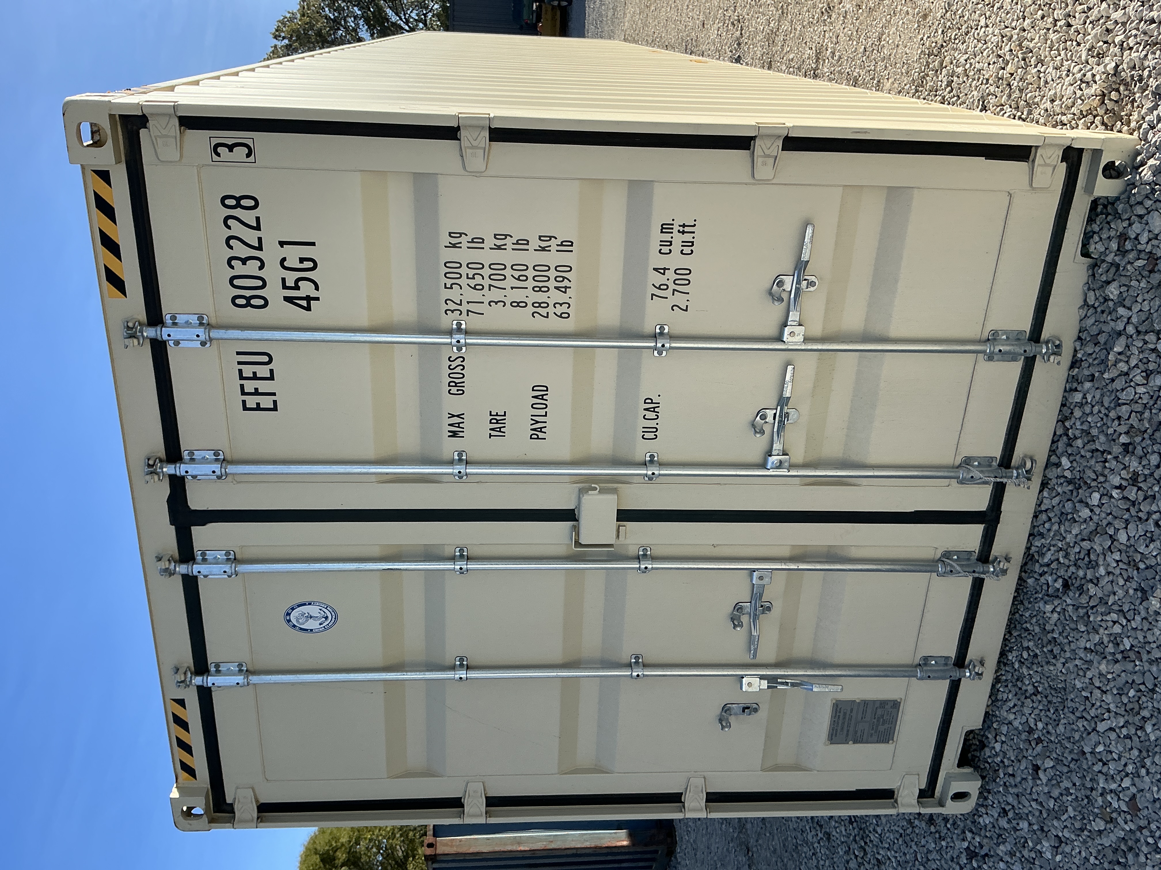 Front view of the product