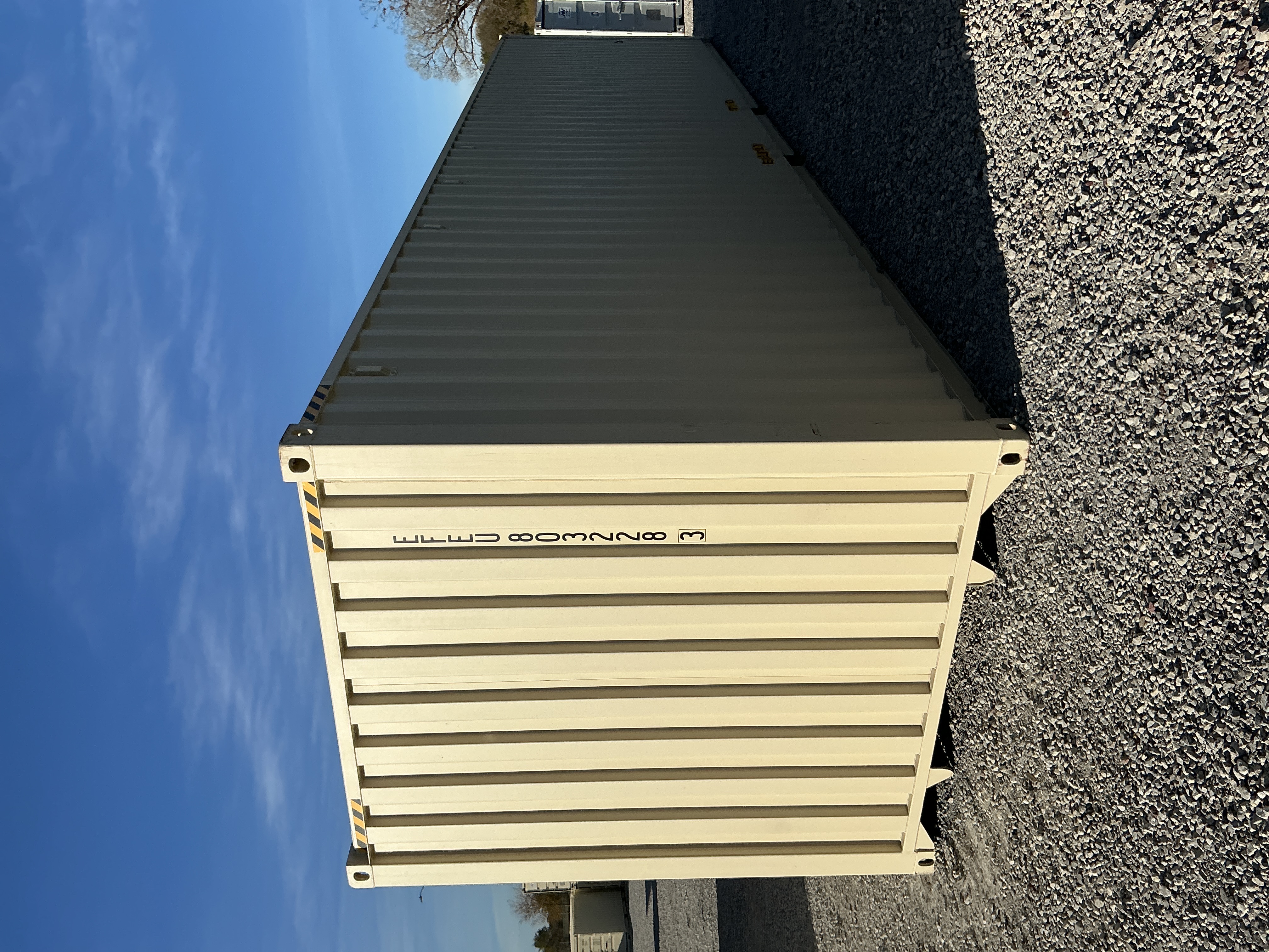 Rear corner view of the product