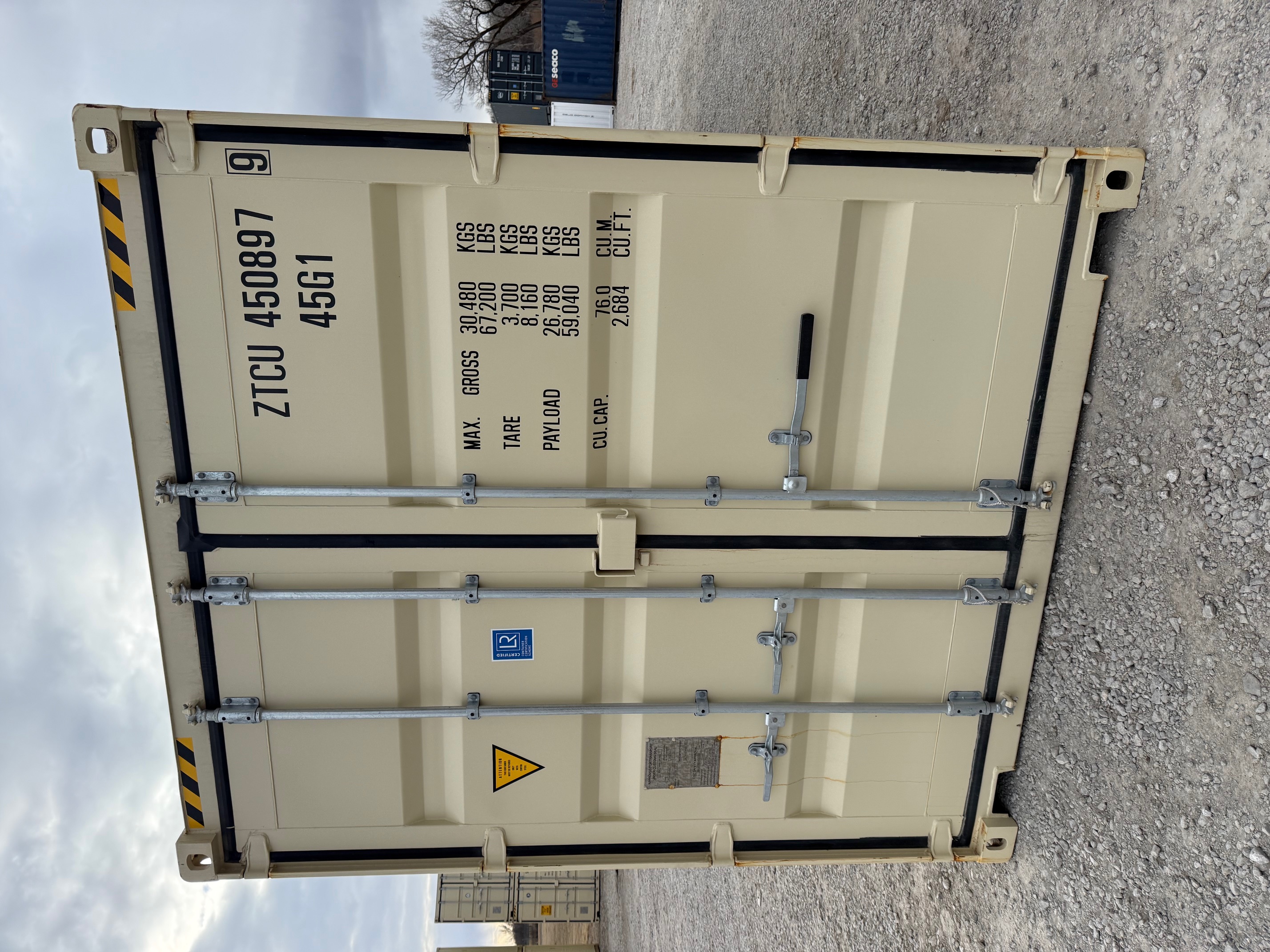 Front view of the product