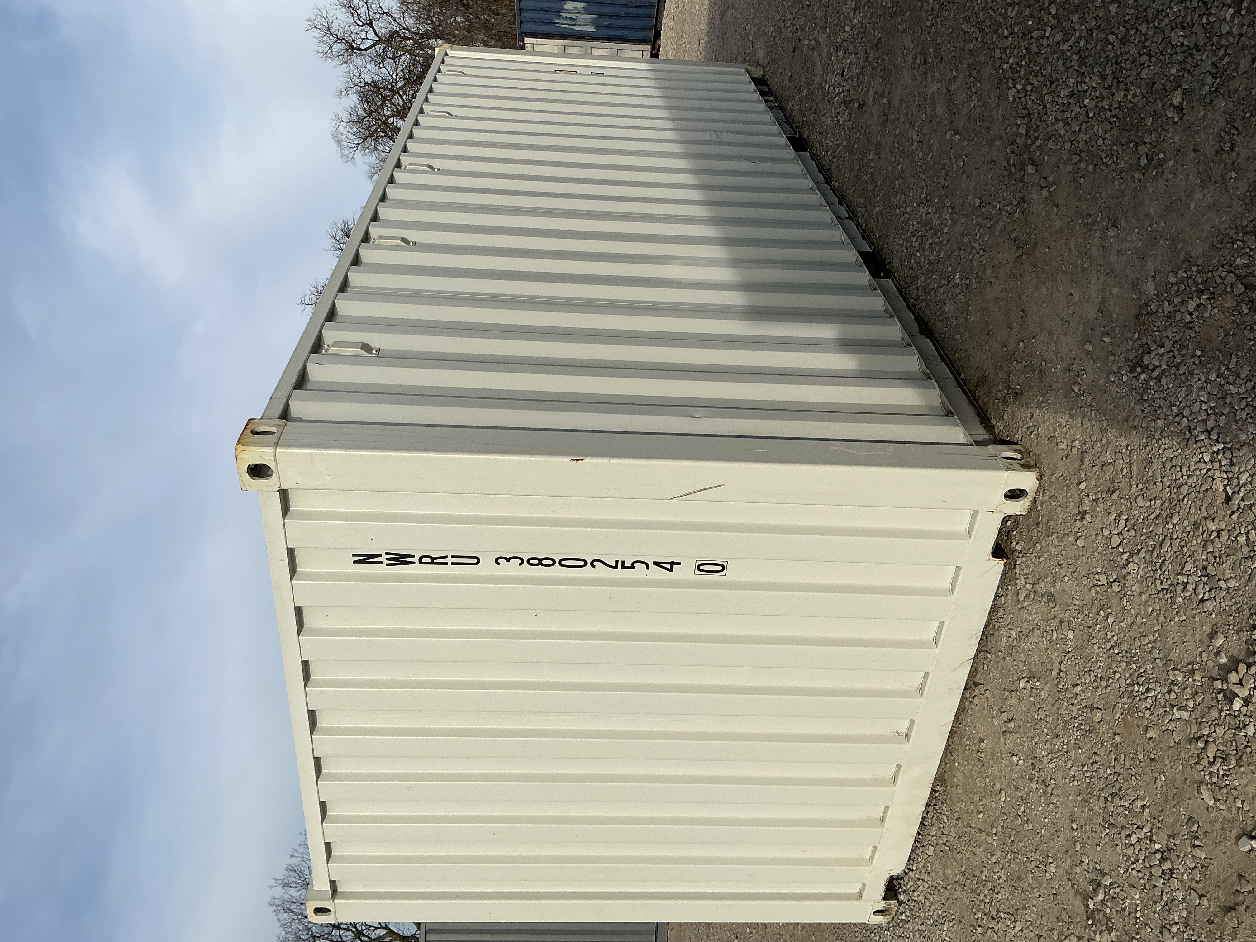 Rear corner view of the product