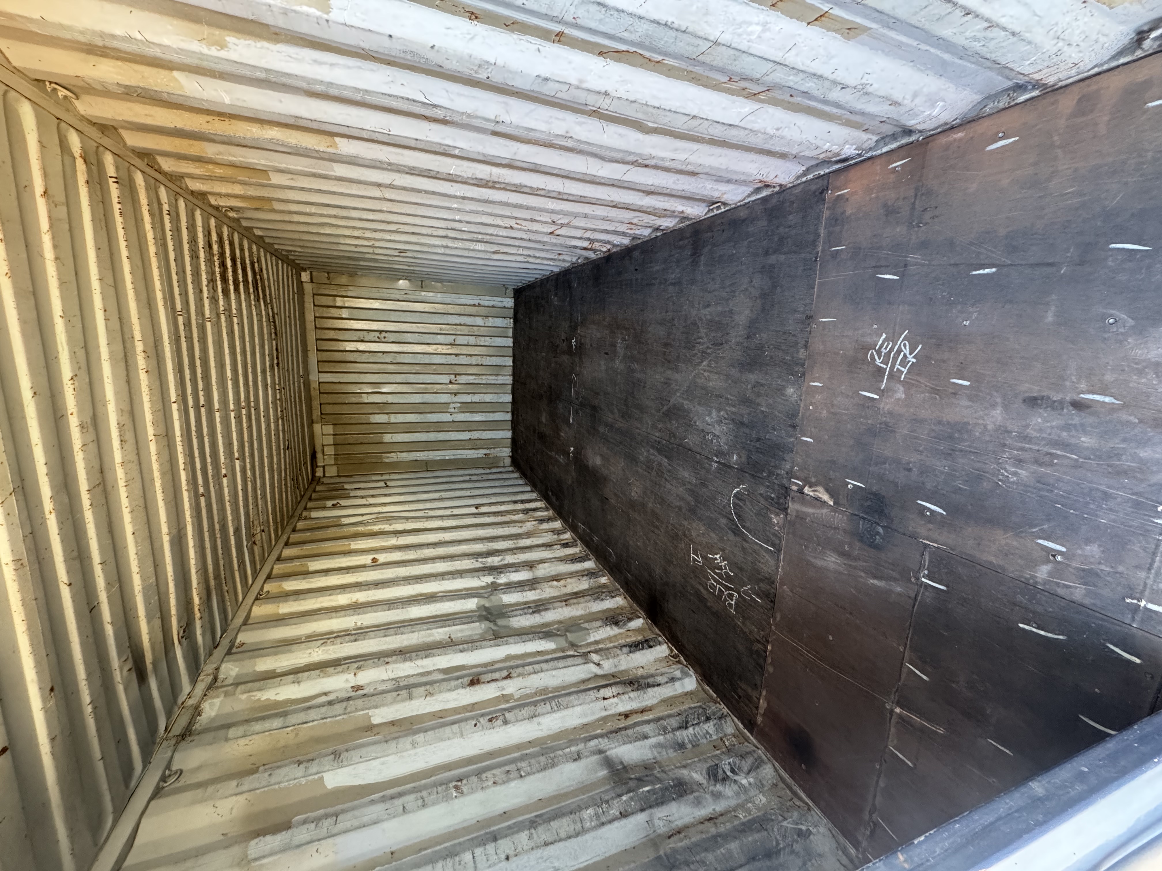 Rear corner view of the product