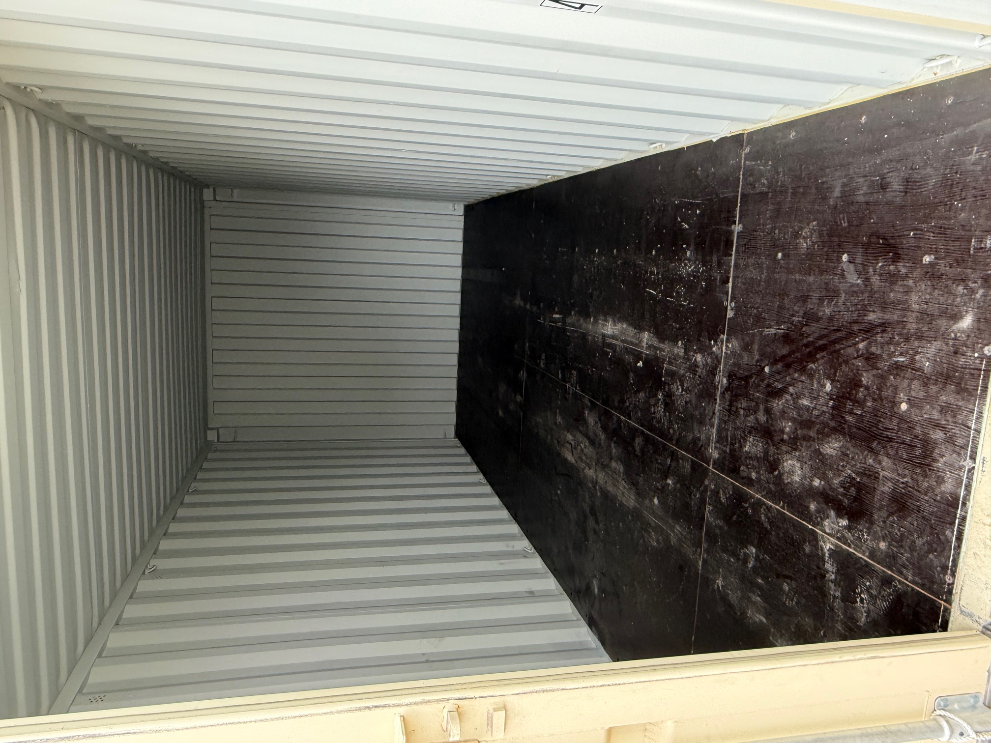 Interior view of the product