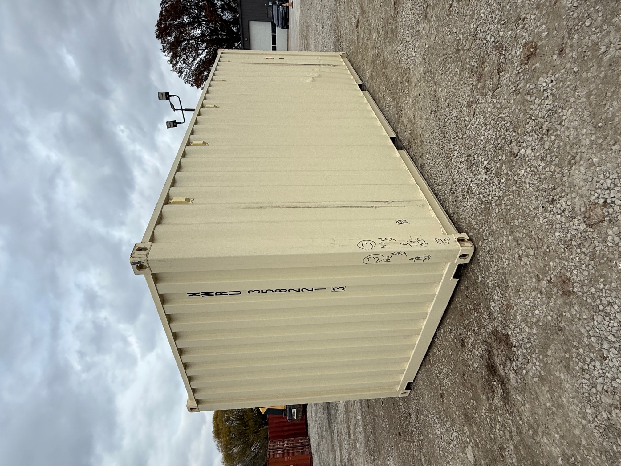 Rear corner view of the product