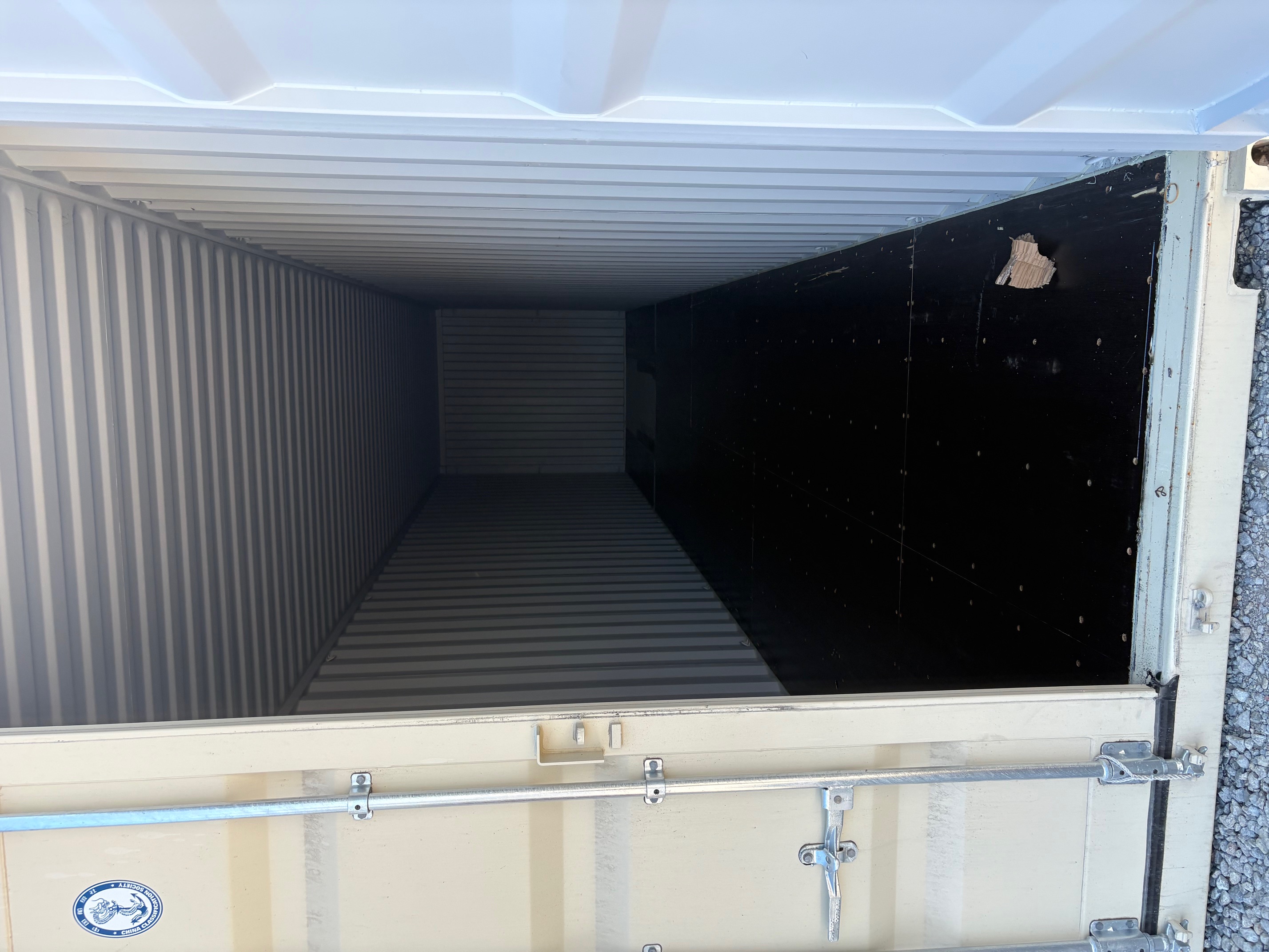 Interior view of the product